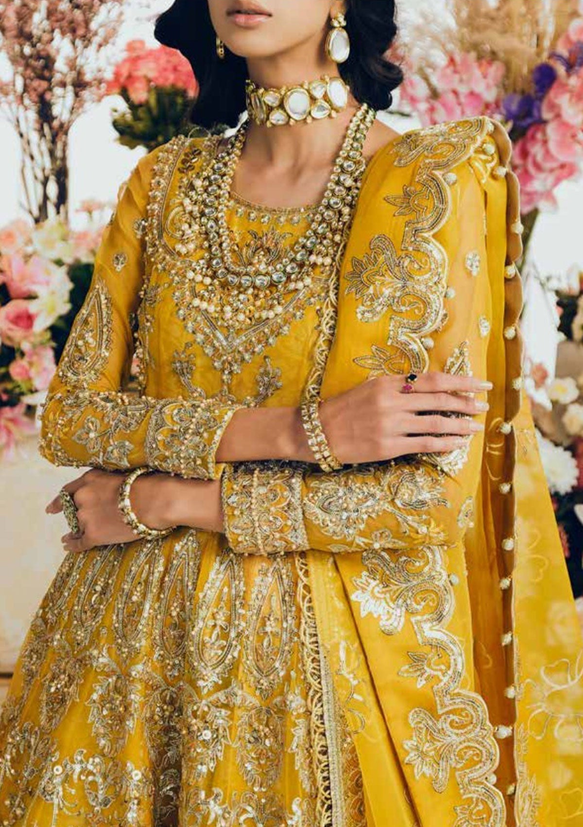 Formal Dress - Freesia - Tresor - Bridal - MBM#0037 (SOPHIA) - Official Freesia Premium - Agha Fabrics UK