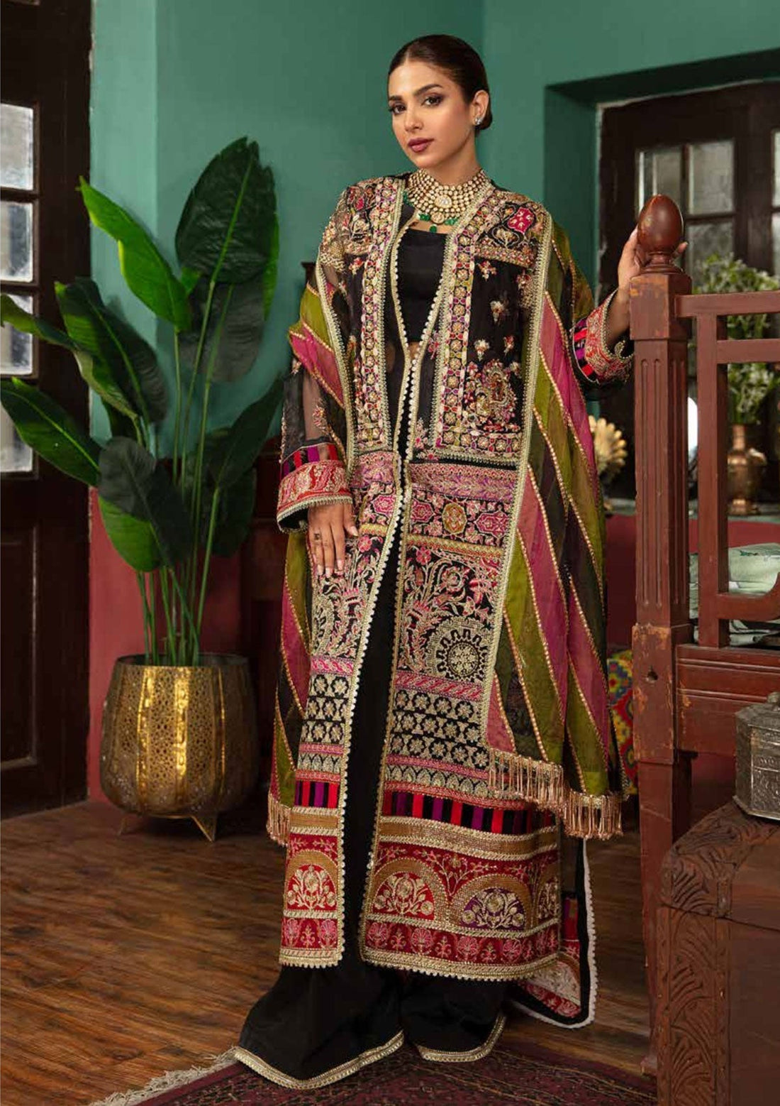Formal Dress - Maryam Hussain - Gulab - Wedding - Meeras - Official Maryam Hussain - Agha Fabrics UK