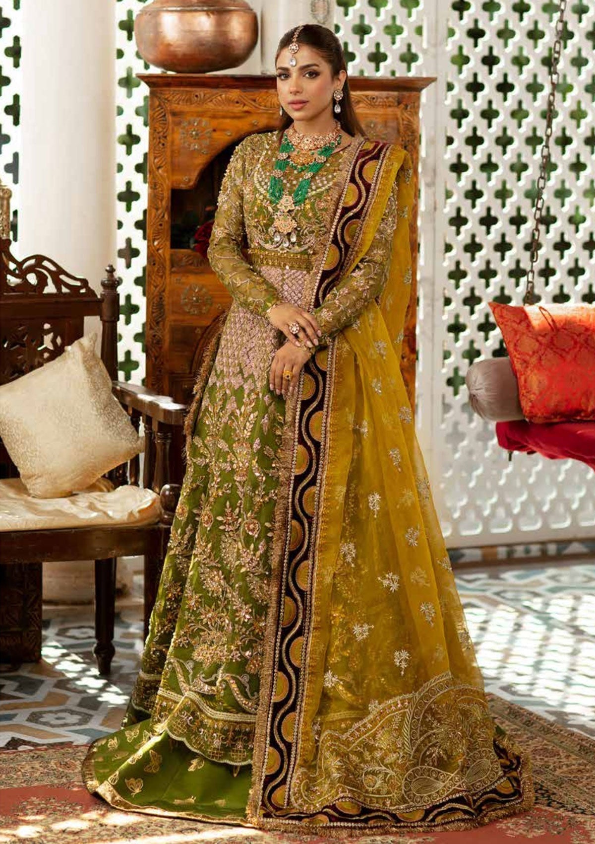 Formal Dress - Maryam Hussain - Gulab - Wedding - Mehndi