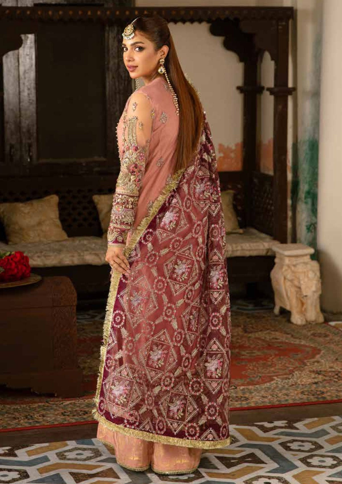Formal Dress - Maryam Hussain - Gulab - Wedding - Mehr - Official Maryam Hussain - Agha Fabrics UK