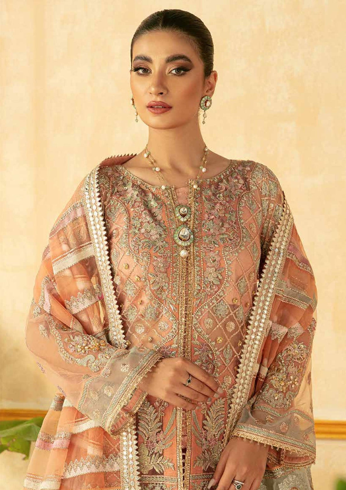 Formal Dress - Maryam Hussain - Marwa - Festive - MEHAK - Official Maryam Hussain - Agha Fabrics UK