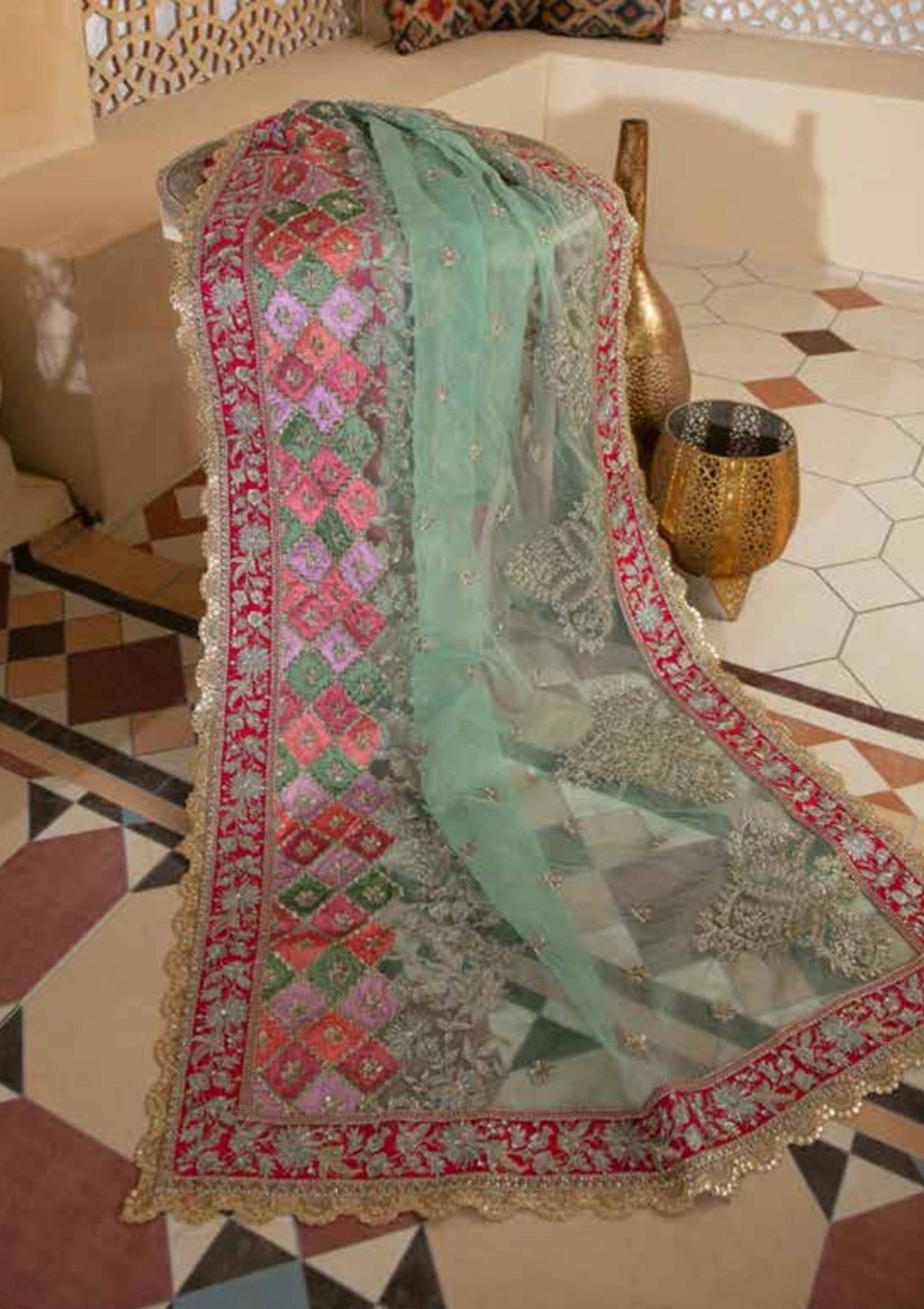 Formal Dress - Maryam Hussain - Marwa - Festive - MEHR - Official Maryam Hussain - Agha Fabrics UK