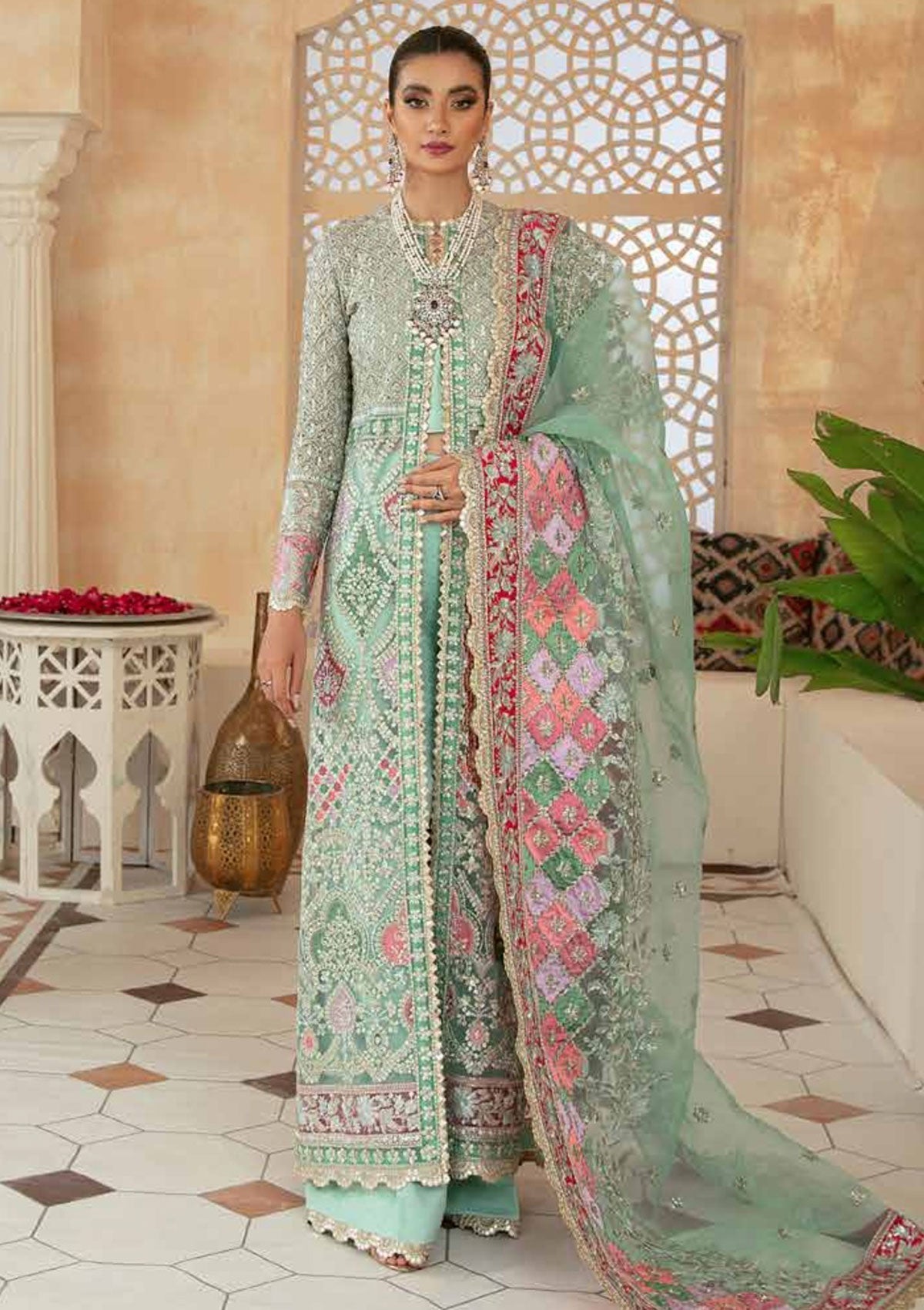 Formal Dress - Maryam Hussain - Marwa - Festive - MEHR - Official Maryam Hussain - Agha Fabrics UK