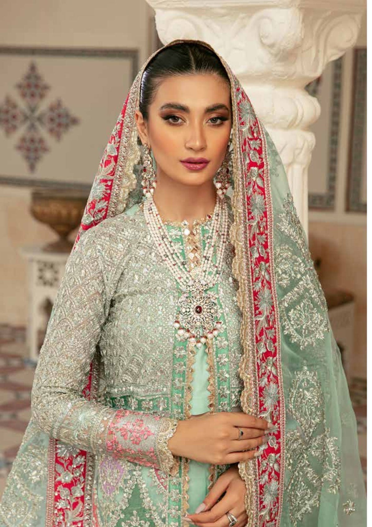 Formal Dress - Maryam Hussain - Marwa - Festive - MEHR - Official Maryam Hussain - Agha Fabrics UK