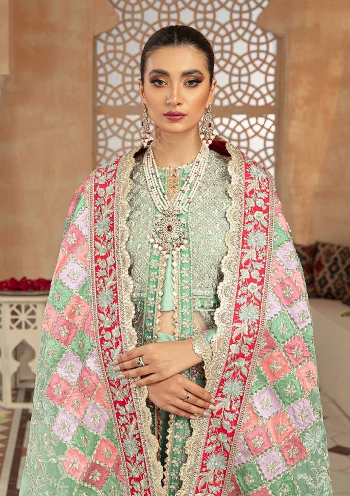 Formal Dress - Maryam Hussain - Marwa - Festive - MEHR - Official Maryam Hussain - Agha Fabrics UK
