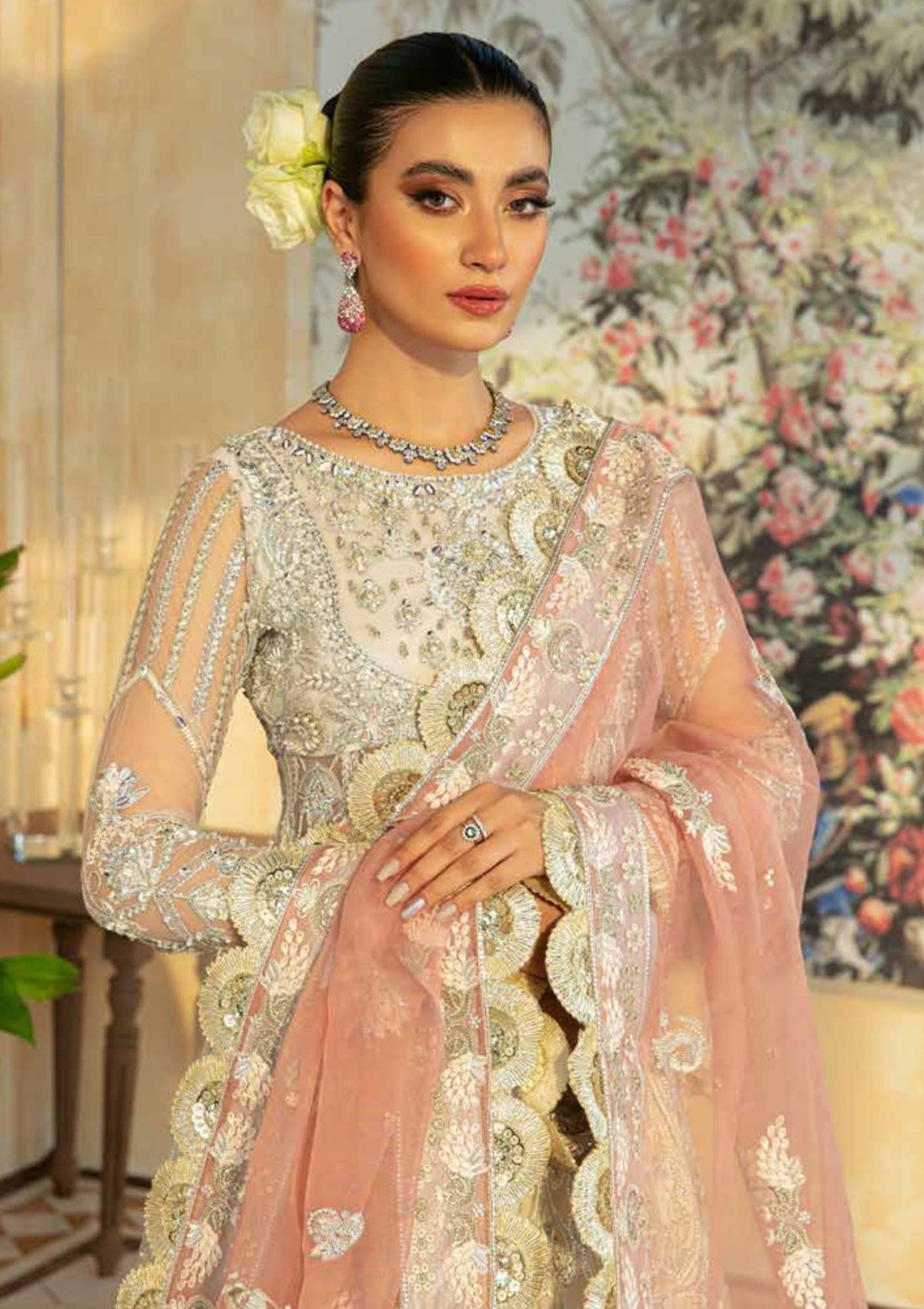 Formal Dress - Maryam Hussain - Marwa - Festive - NOORBANO - Official Maryam Hussain - Agha Fabrics UK