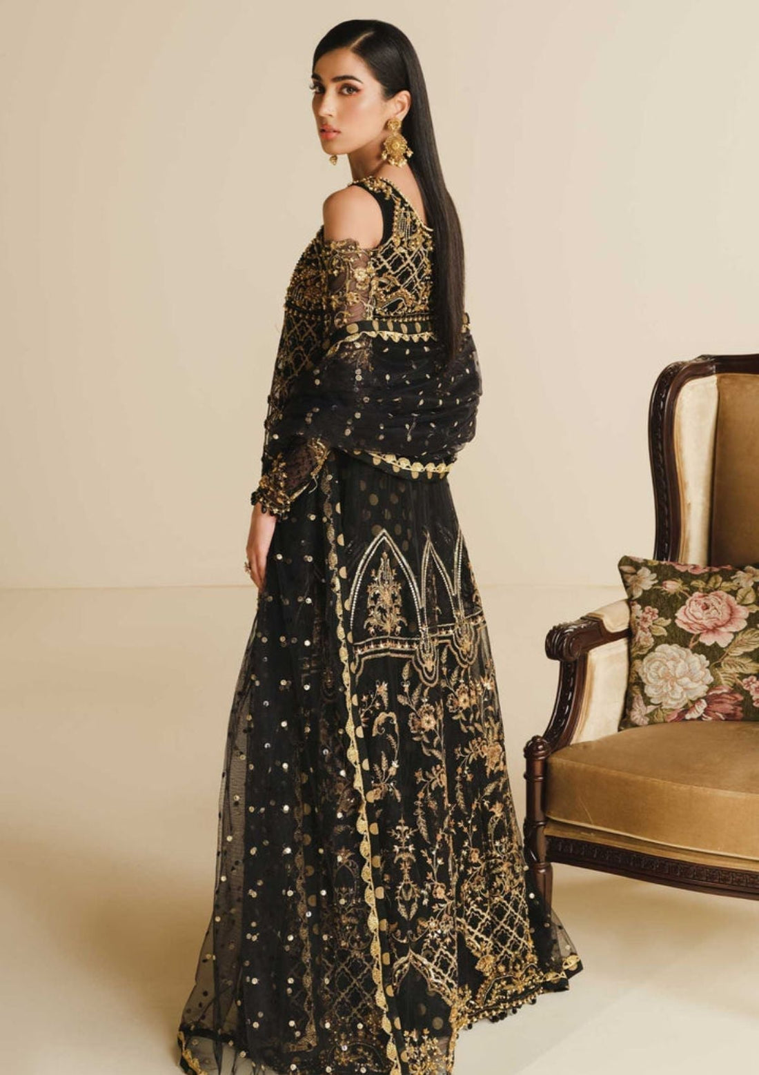 Formal Dress - Maryum and Maria - Khwaab - Luxury - MFG#0023 - Official Maryum N Maria - Agha Fabrics UK