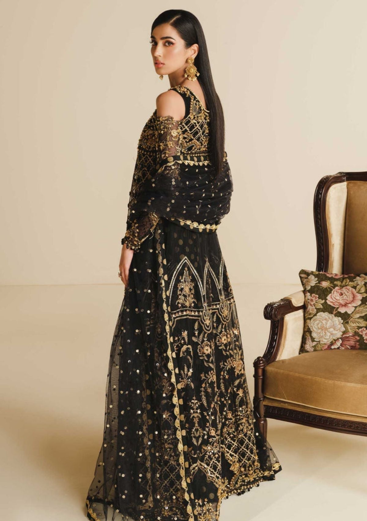 Formal Dress - Maryum and Maria - Khwaab - Luxury - MFG#0023 - Official Maryum N Maria - Agha Fabrics UK