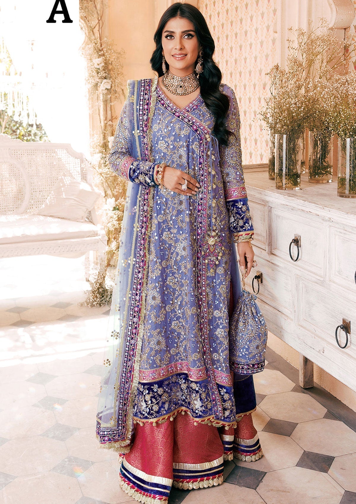 Formal Dress - Noor - Saadia Asad - Wedding - NSA#02 - Official Noor by Saadia Asad - Agha Fabrics UK