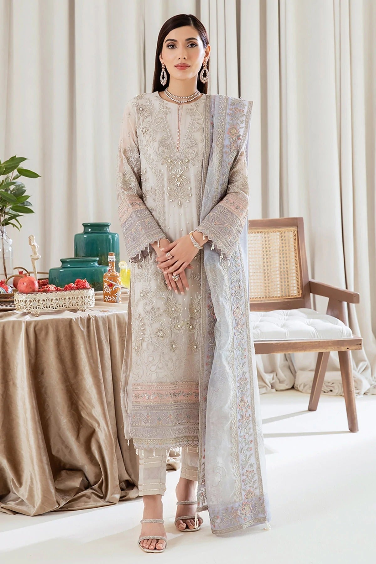 Formal Dress - Nureh - Elanora - Luxury Chiffon - NEL#10