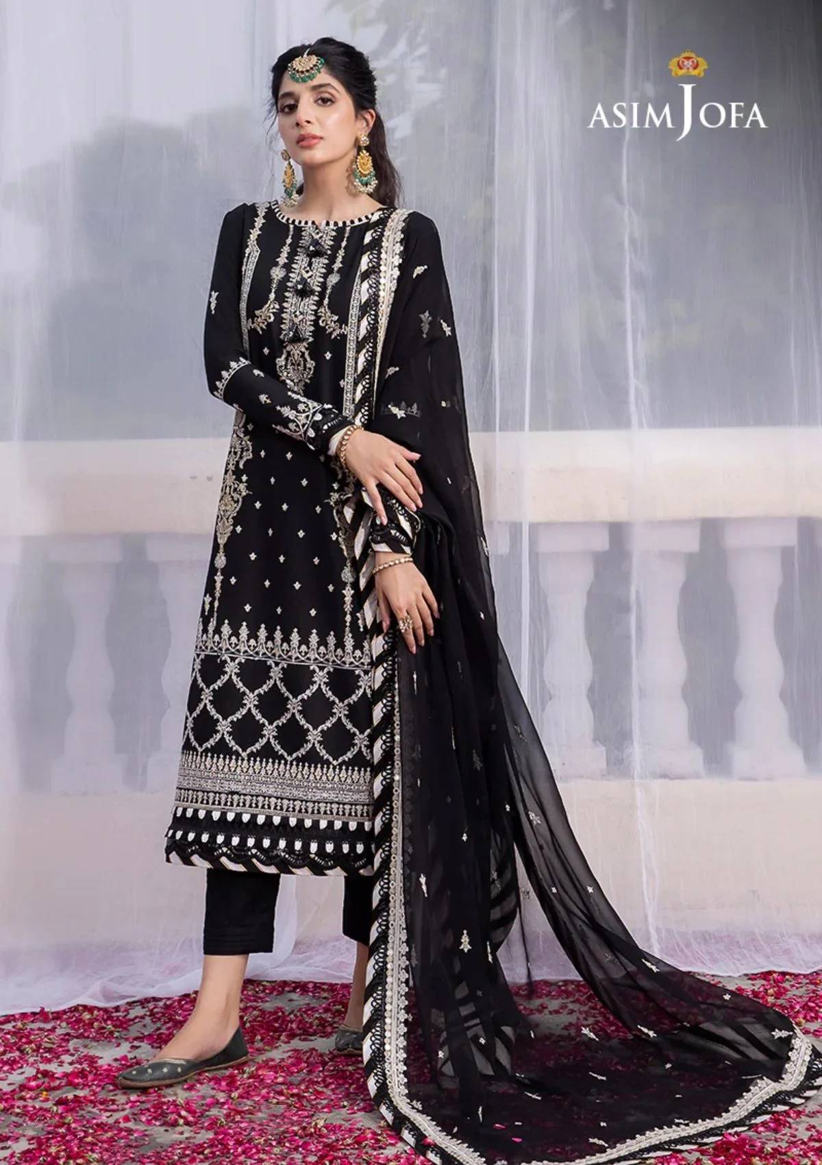 Formal Collection - Asim Jofa - Abresham - AJAB#01 - Official Asim Jofa - Agha Fabrics UK