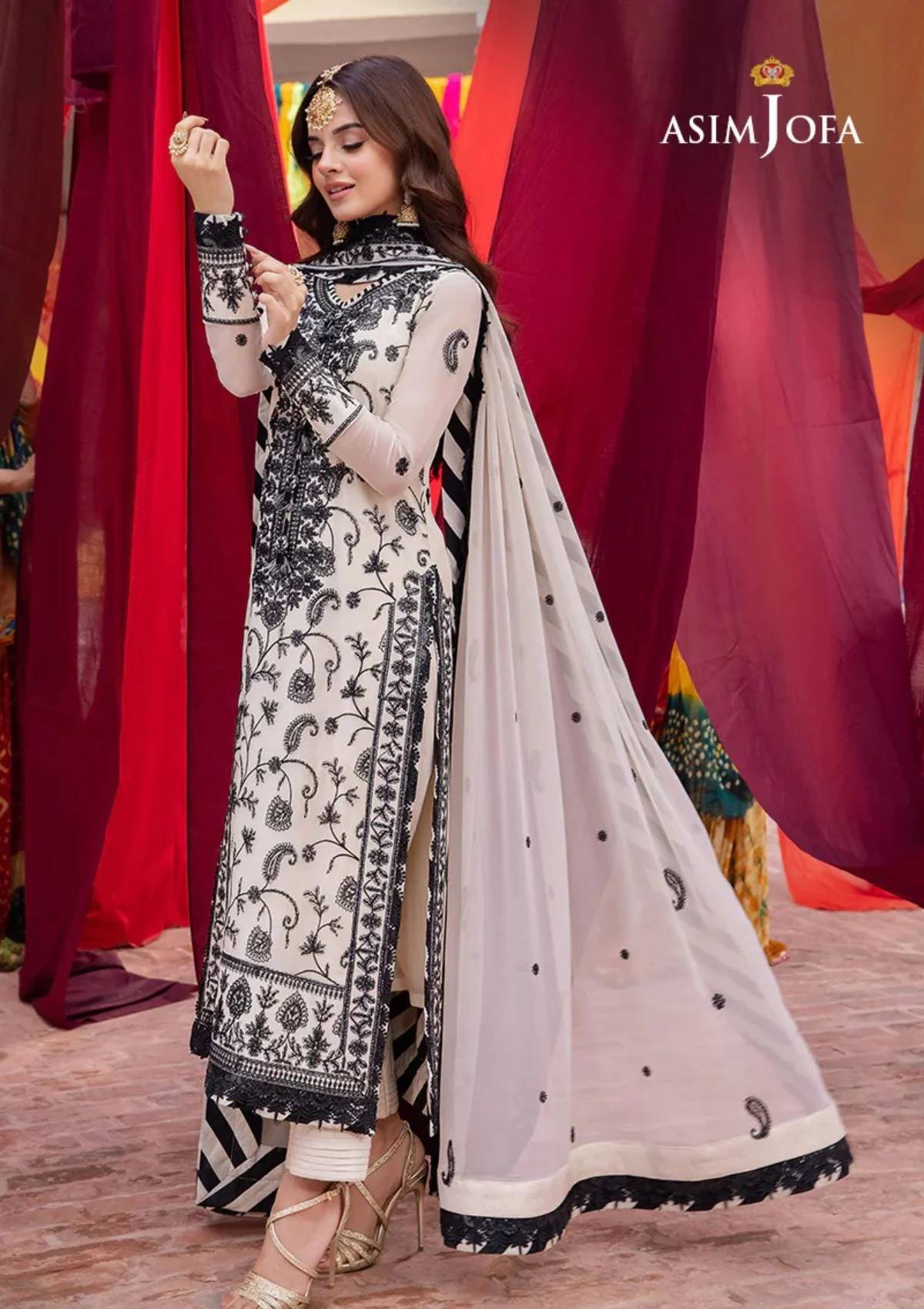 Formal Collection - Asim Jofa - Abresham - AJAB#02 - Official Asim Jofa - Agha Fabrics UK