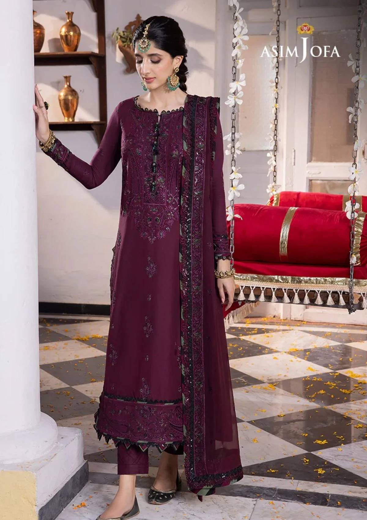 Formal Collection - Asim Jofa - Abresham - AJAB#05 - Official Asim Jofa - Agha Fabrics UK