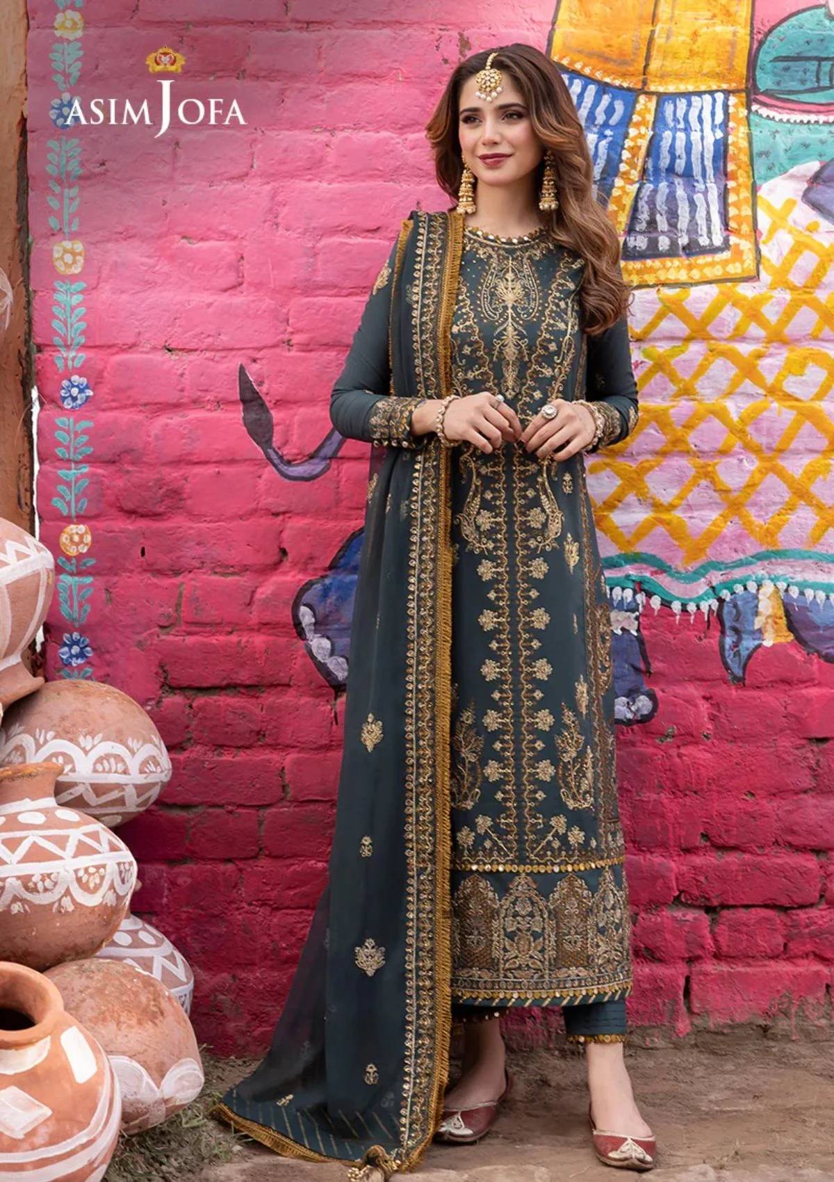 Formal Collection - Asim Jofa - Abresham - AJAB#07 - Official Asim Jofa - Agha Fabrics UK