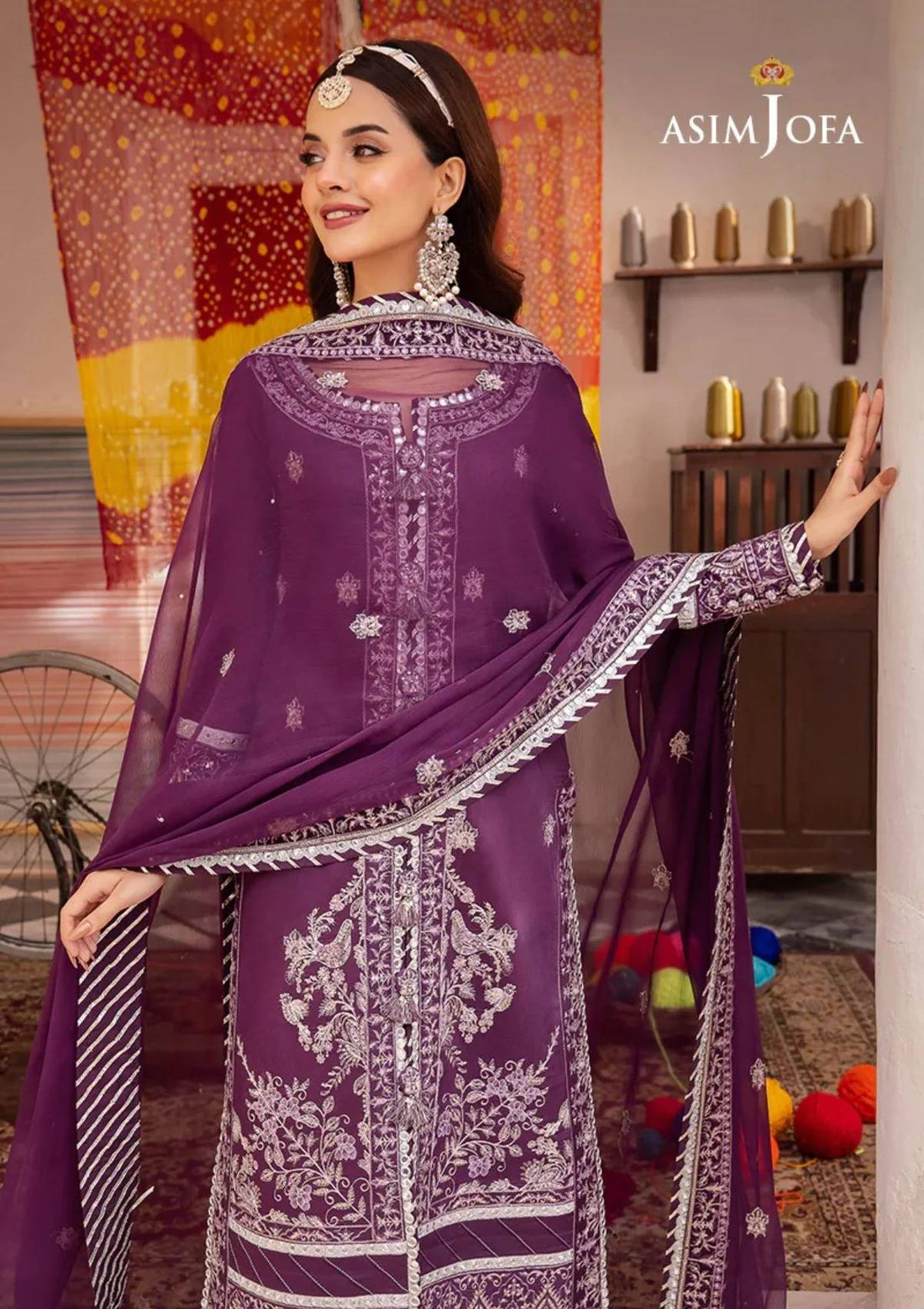 Formal Collection - Asim Jofa - Abresham - AJAB#08 - Official Asim Jofa - Agha Fabrics UK