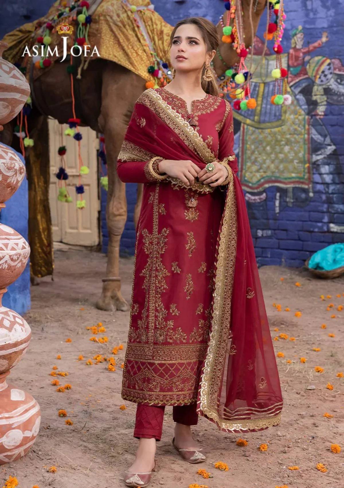 Formal Collection - Asim Jofa - Abresham - AJAB#09 - Official Asim Jofa - Agha Fabrics UK