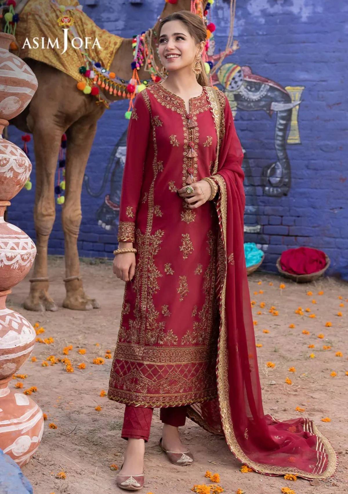 Formal Collection - Asim Jofa - Abresham - AJAB#09 - Official Asim Jofa - Agha Fabrics UK