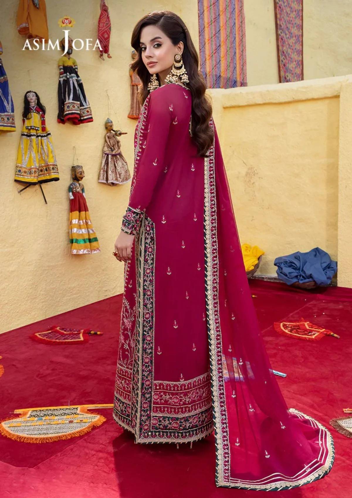 Formal Collection - Asim Jofa - Abresham - AJAB#12 - Official Asim Jofa - Agha Fabrics UK