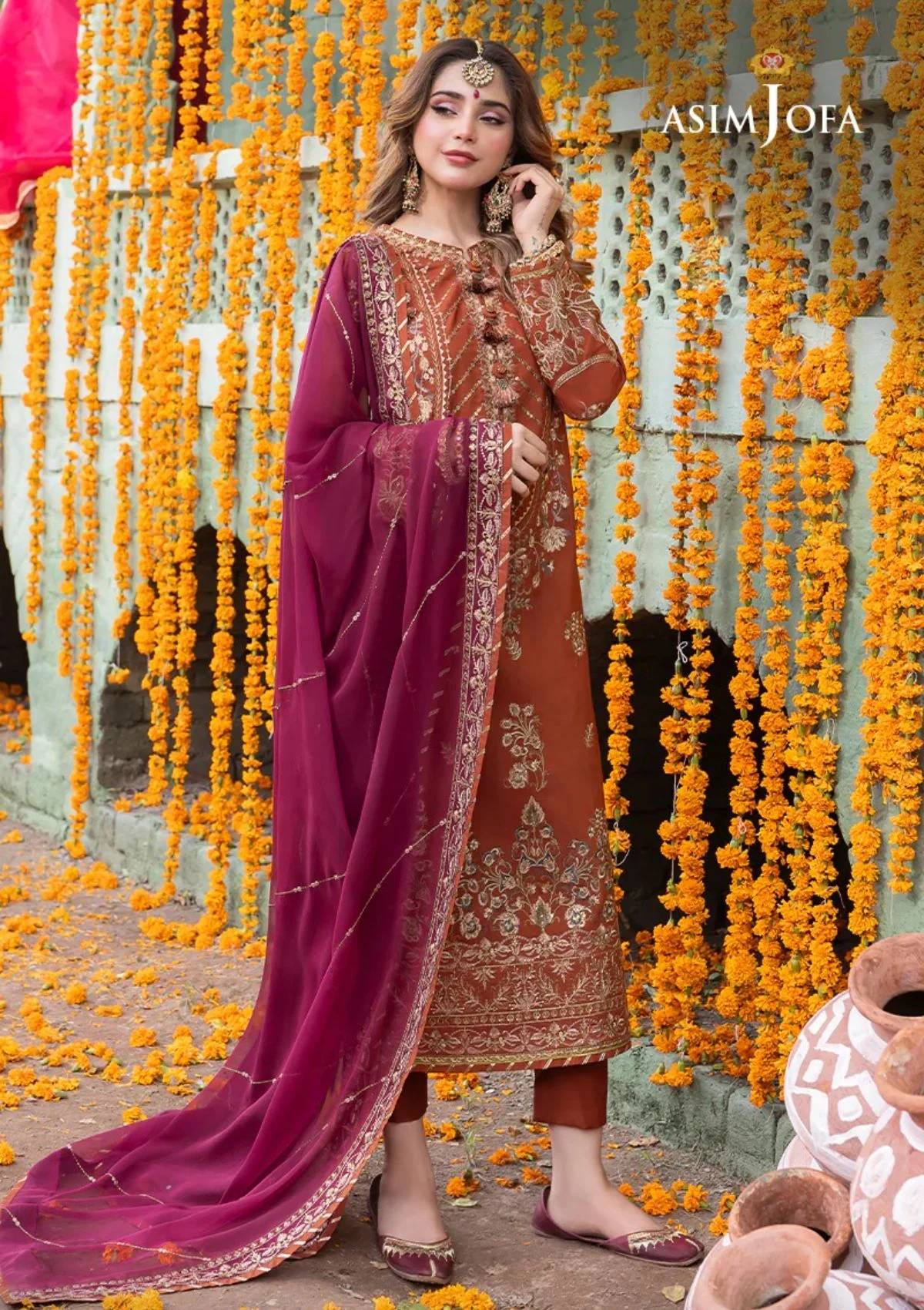 Formal Collection - Asim Jofa - Abresham - AJAB#14 - Official Asim Jofa - Agha Fabrics UK