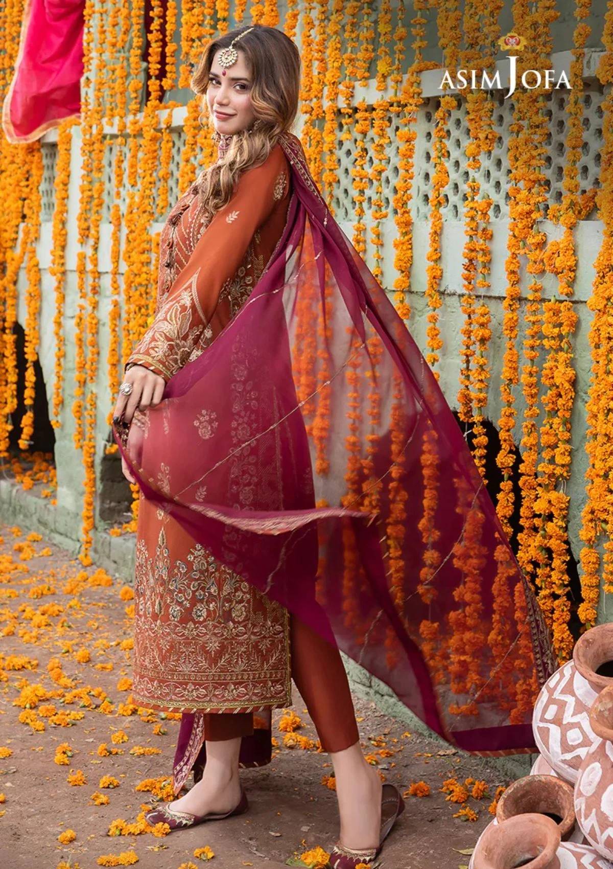 Formal Collection - Asim Jofa - Abresham - AJAB#14 - Official Asim Jofa - Agha Fabrics UK