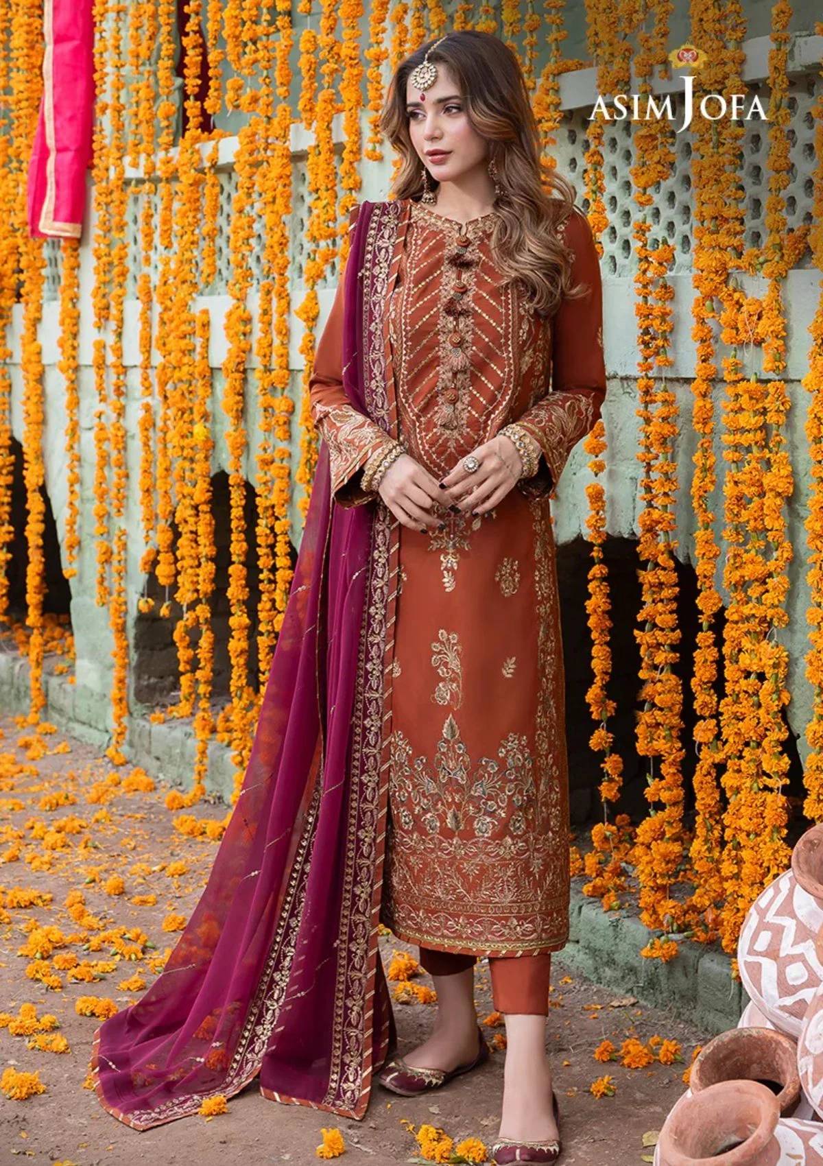 Formal Collection - Asim Jofa - Abresham - AJAB#14 - Official Asim Jofa - Agha Fabrics UK