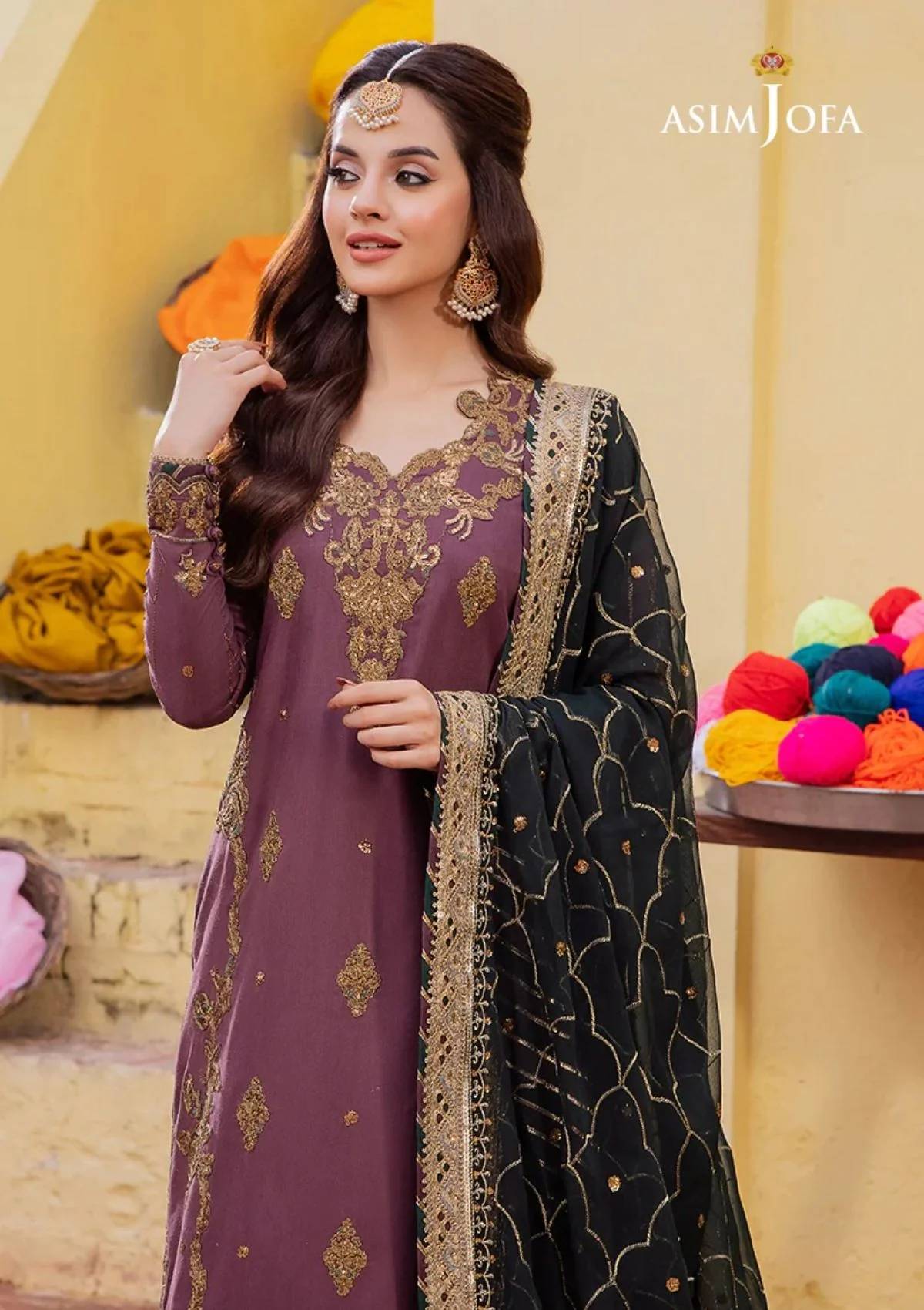 Formal Collection - Asim Jofa - Abresham - AJAB#17 - Official Asim Jofa - Agha Fabrics UK