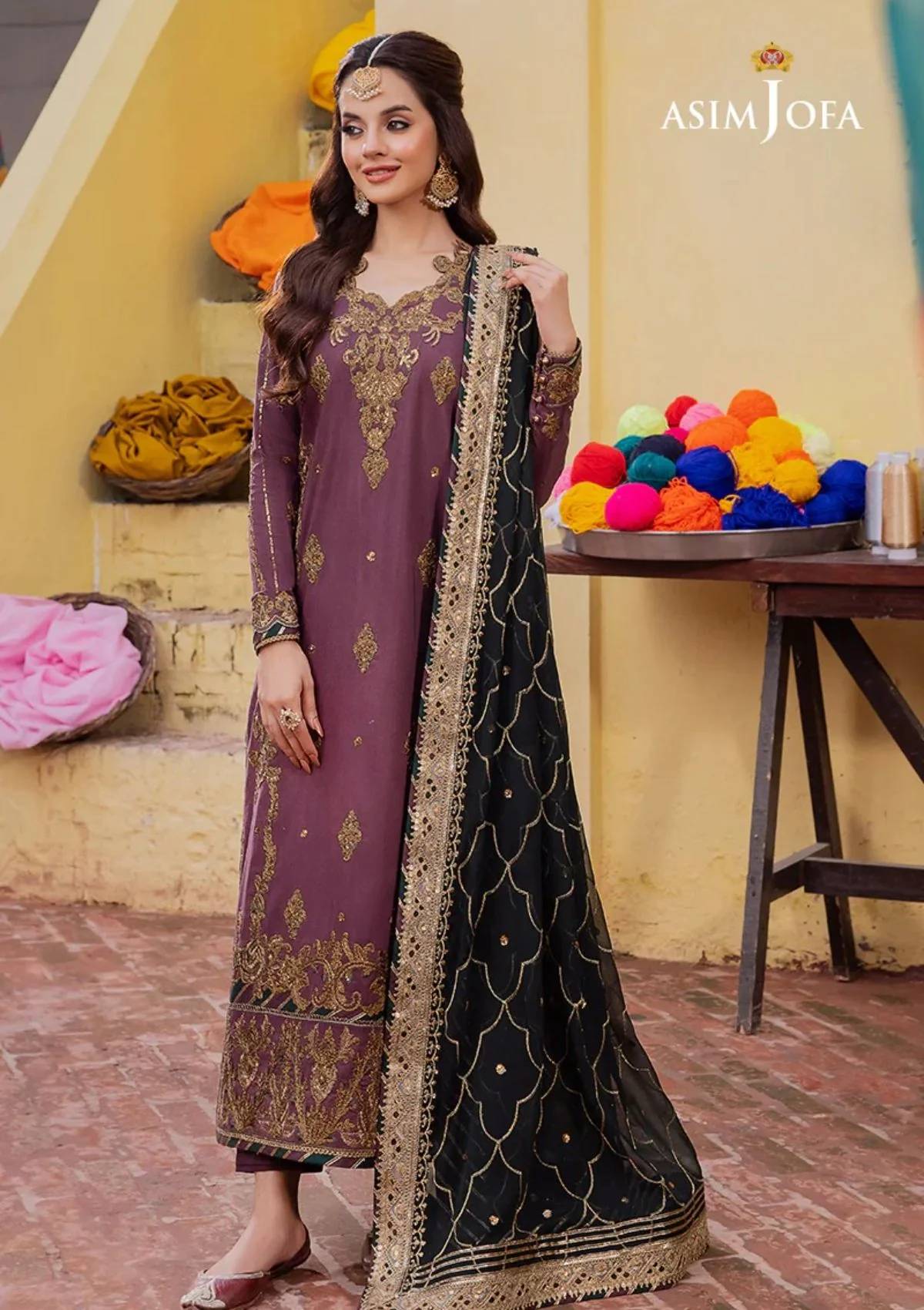 Formal Collection - Asim Jofa - Abresham - AJAB#17 - Official Asim Jofa - Agha Fabrics UK