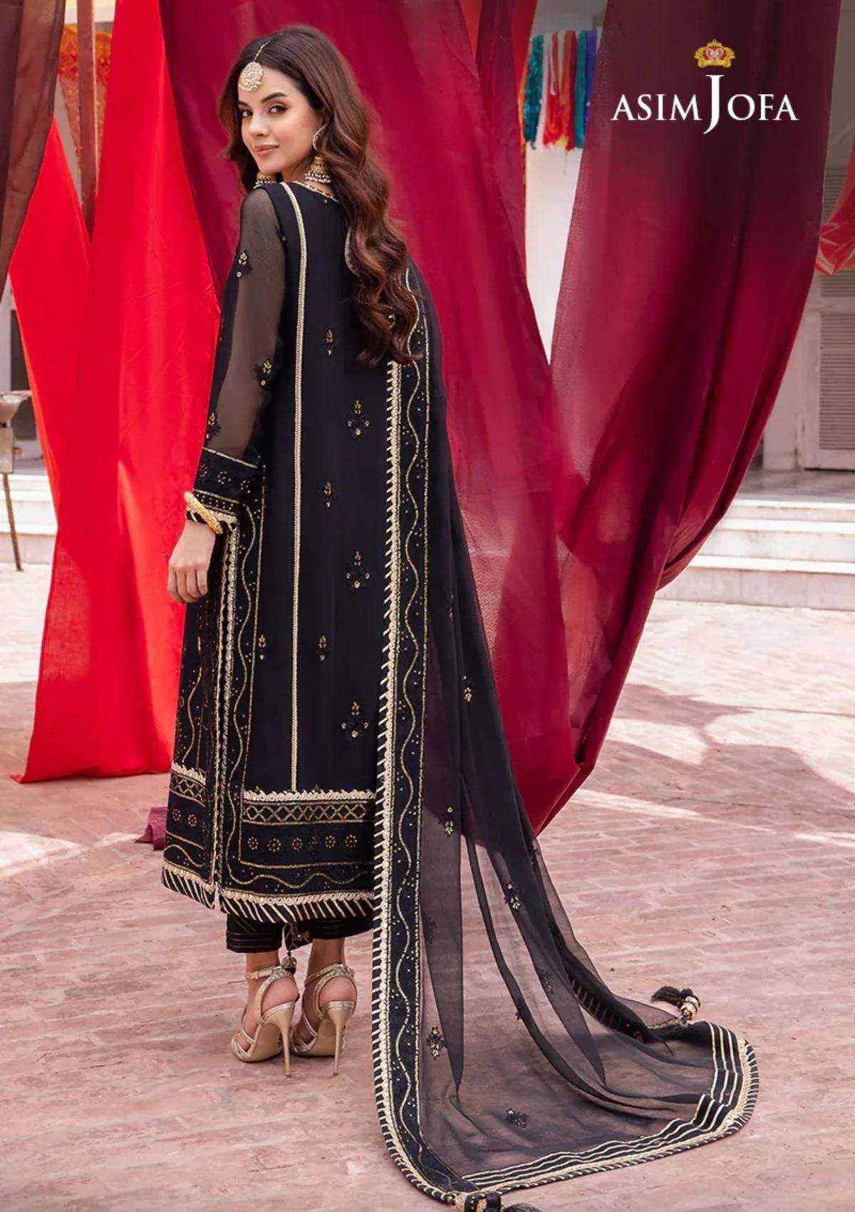 Formal Collection - Asim Jofa - Abresham - AJAB#18 - Official Asim Jofa - Agha Fabrics UK