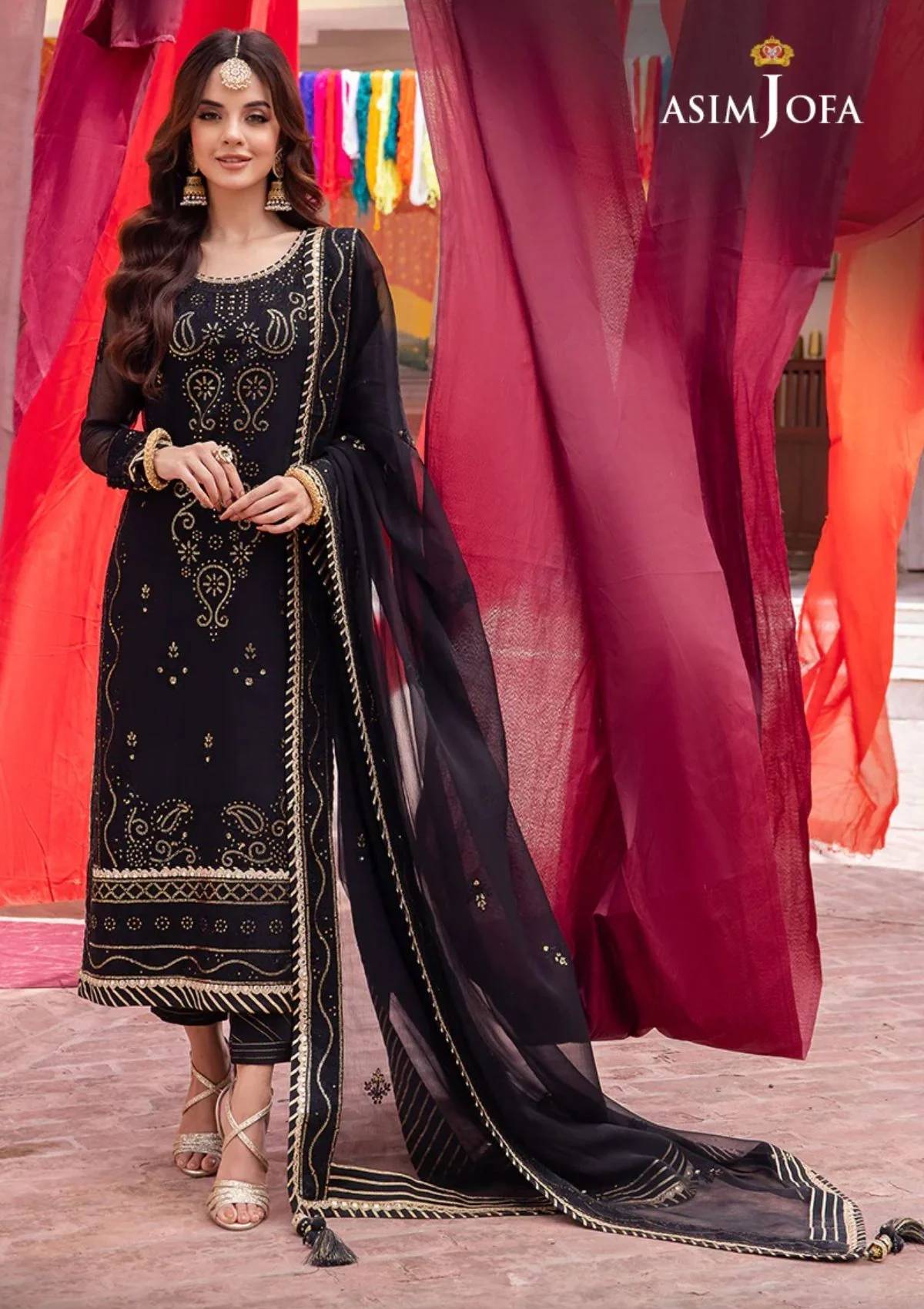 Formal Collection - Asim Jofa - Abresham - AJAB#18 - Official Asim Jofa - Agha Fabrics UK