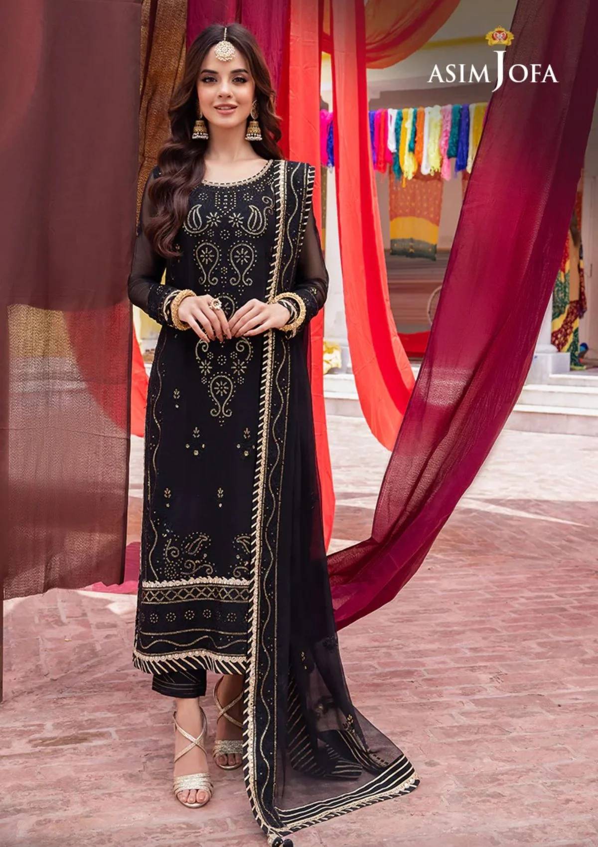 Formal Collection - Asim Jofa - Abresham - AJAB#18 - Official Asim Jofa - Agha Fabrics UK