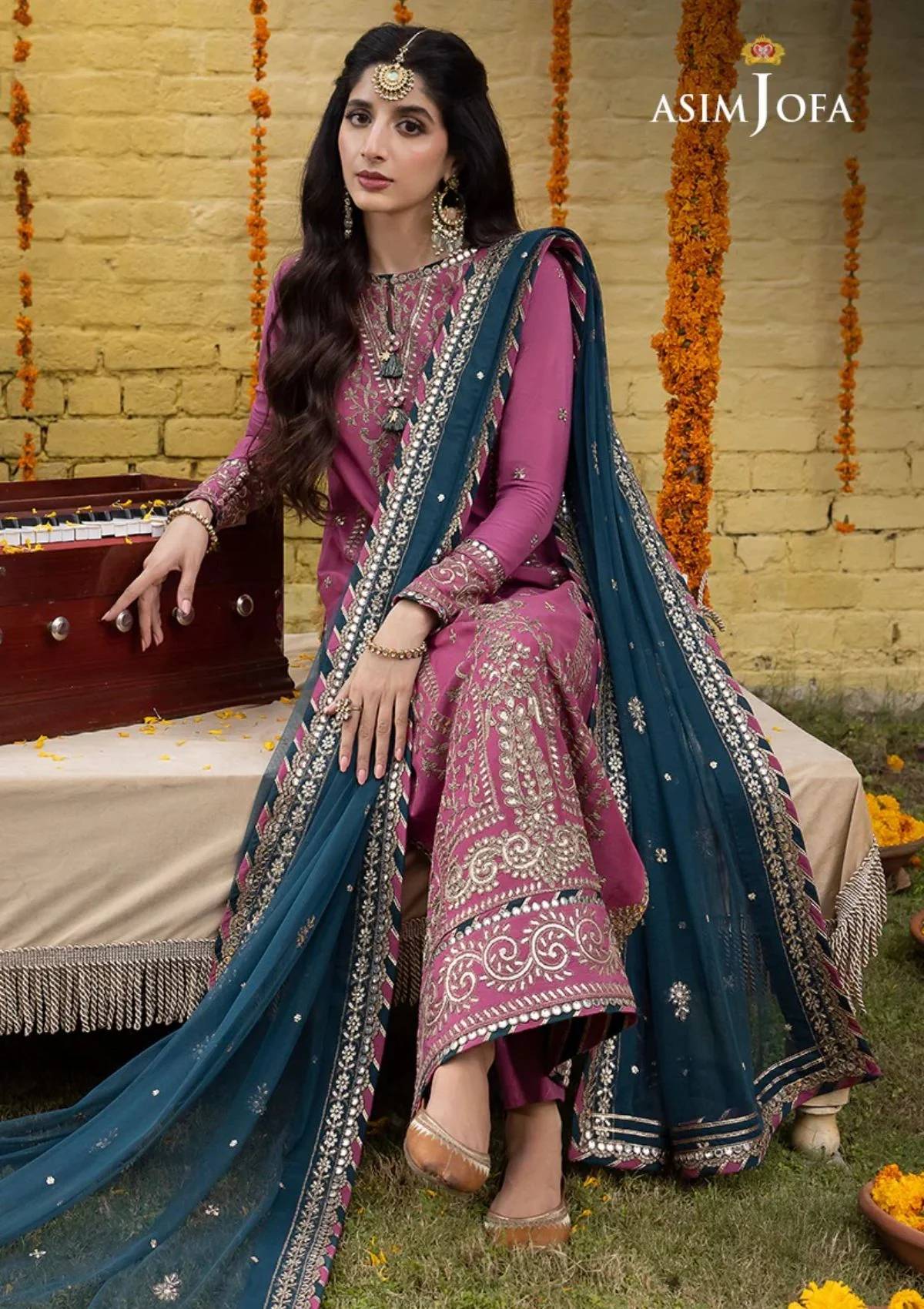 Formal Collection - Asim Jofa - Abresham - AJAB#19 - Official Asim Jofa - Agha Fabrics UK