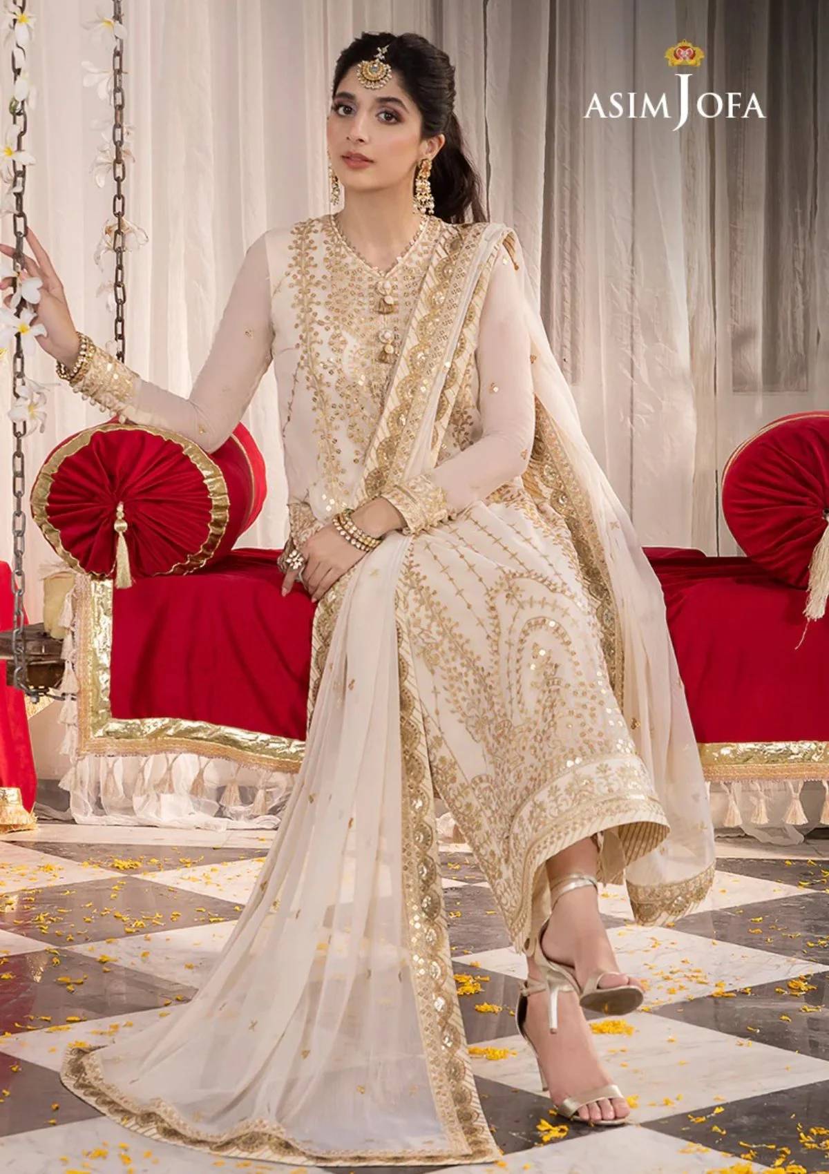 Formal Collection - Asim Jofa - Abresham - AJAB#21 - Official Asim Jofa - Agha Fabrics UK