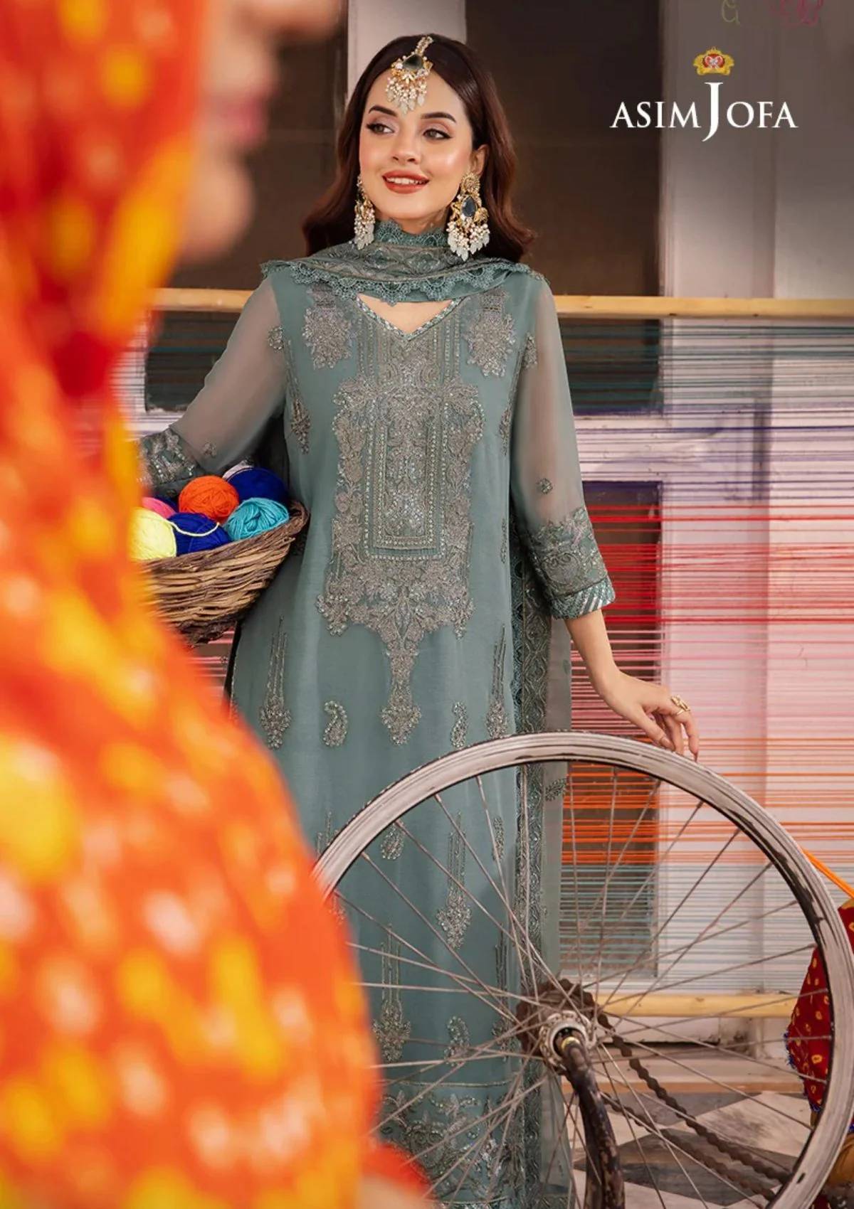 Formal Collection - Asim Jofa - Abresham - AJAB#23 - Official Asim Jofa - Agha Fabrics UK