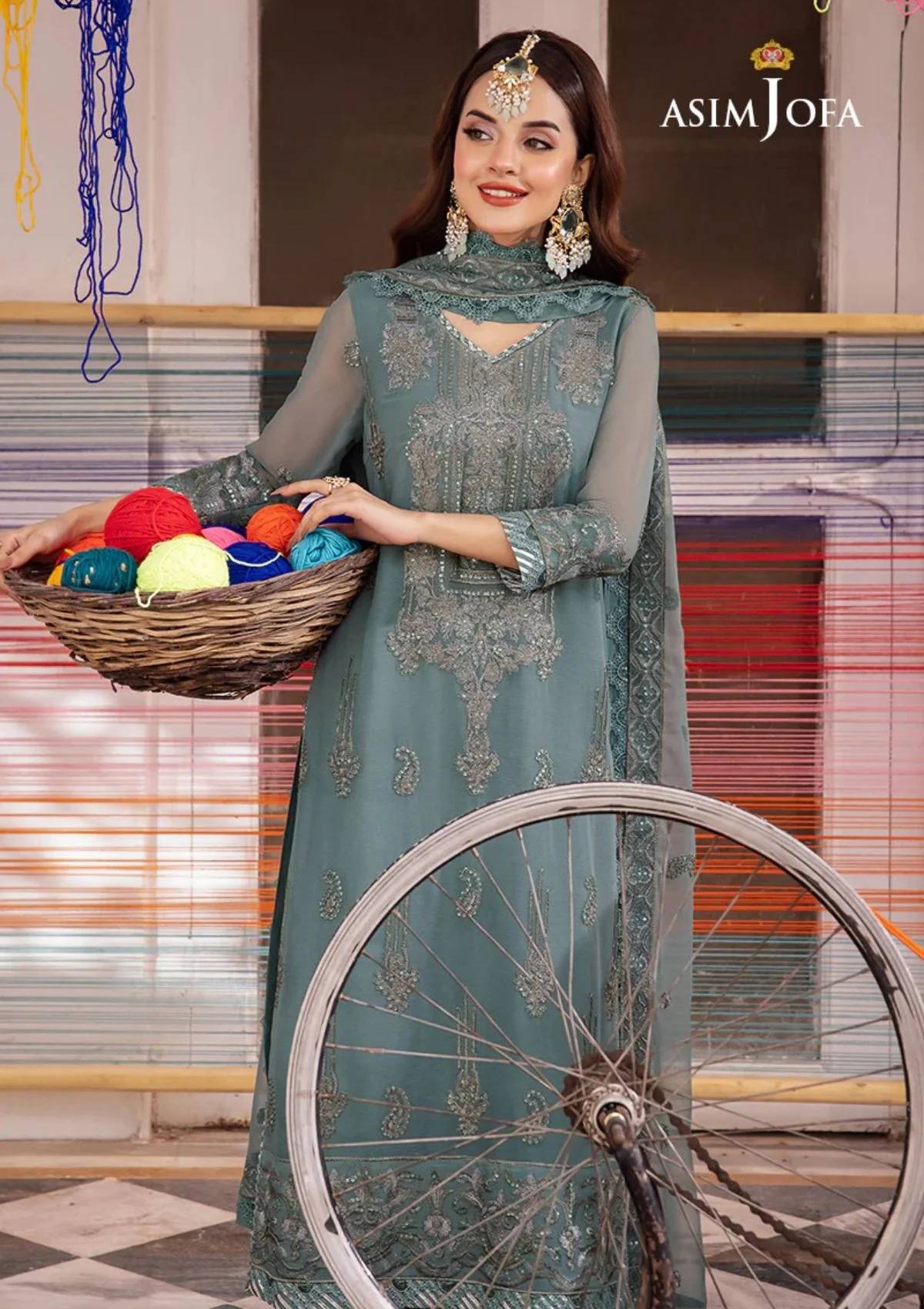 Formal Collection - Asim Jofa - Abresham - AJAB#23 - Official Asim Jofa - Agha Fabrics UK