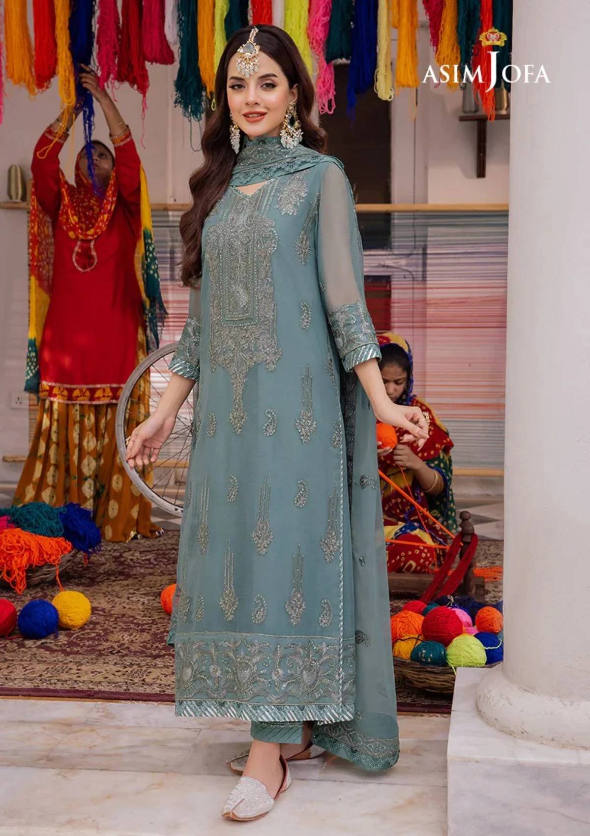 Formal Collection - Asim Jofa - Abresham - AJAB#23 - Official Asim Jofa - Agha Fabrics UK