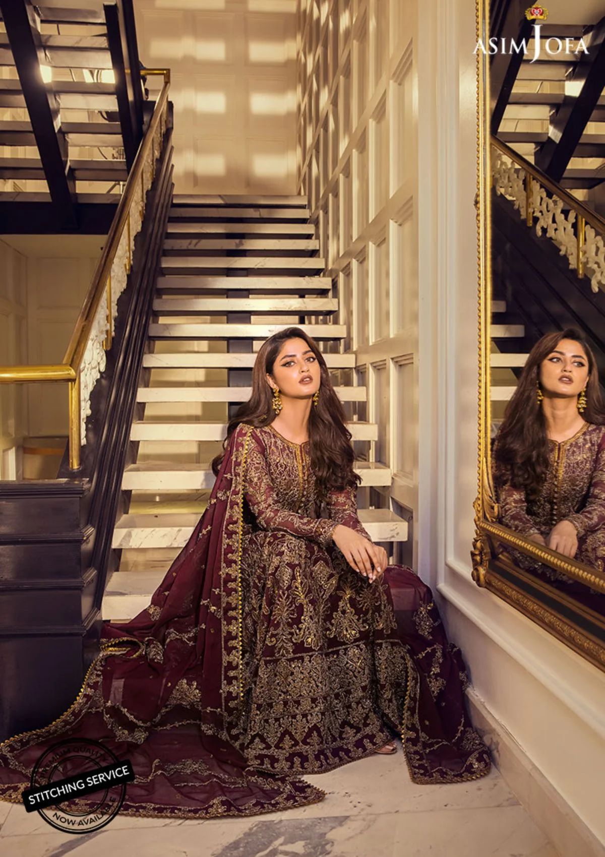 Formal Dress - Asim jofa - Jaan-E-Adaa - AJSE#7