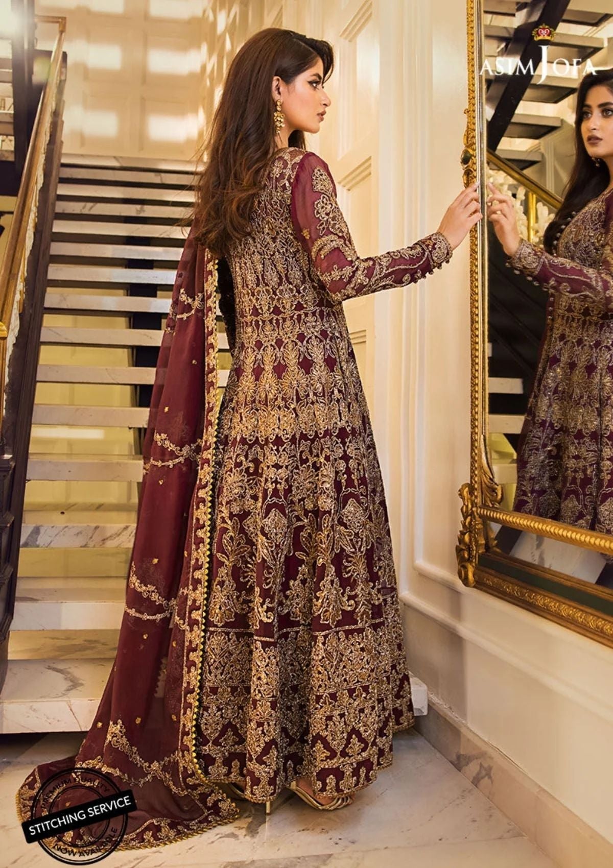 Formal Dress - Asim jofa - Jaan-E-Adaa - AJSE#7