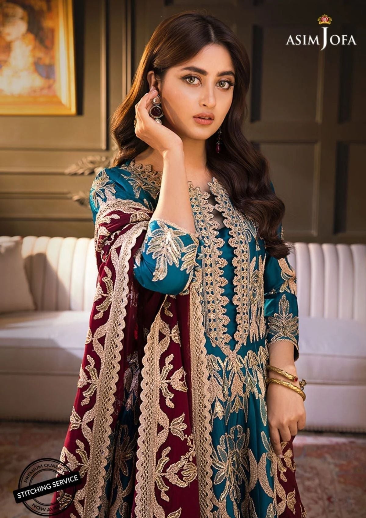 Formal Dress - Asim jofa - Jaan-E-Adaa - AJSE#9