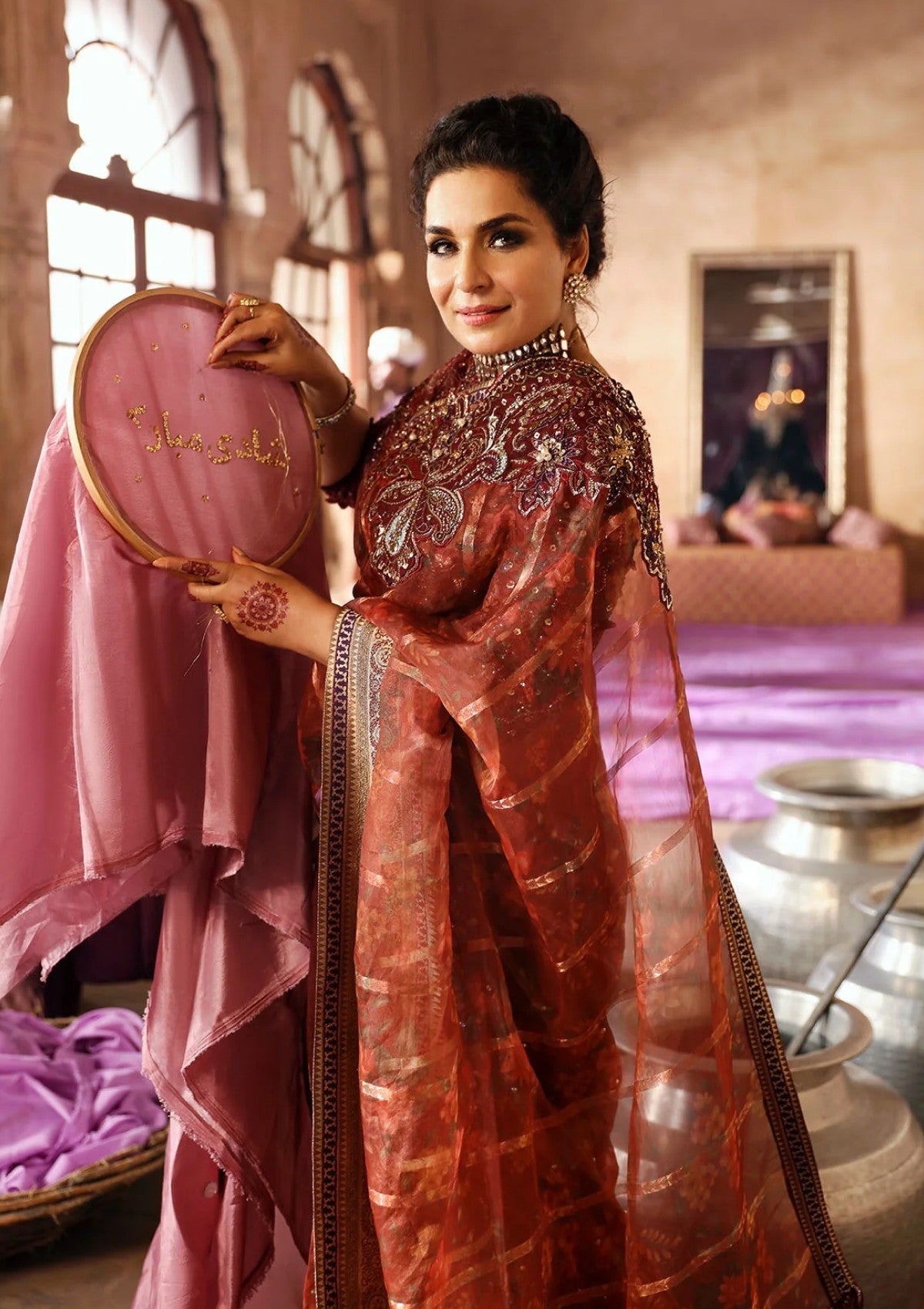 Formal Collection - Nureh - Jhoomro - NJ24#71 - GEHNA - Official Nureh - Agha Fabrics UK