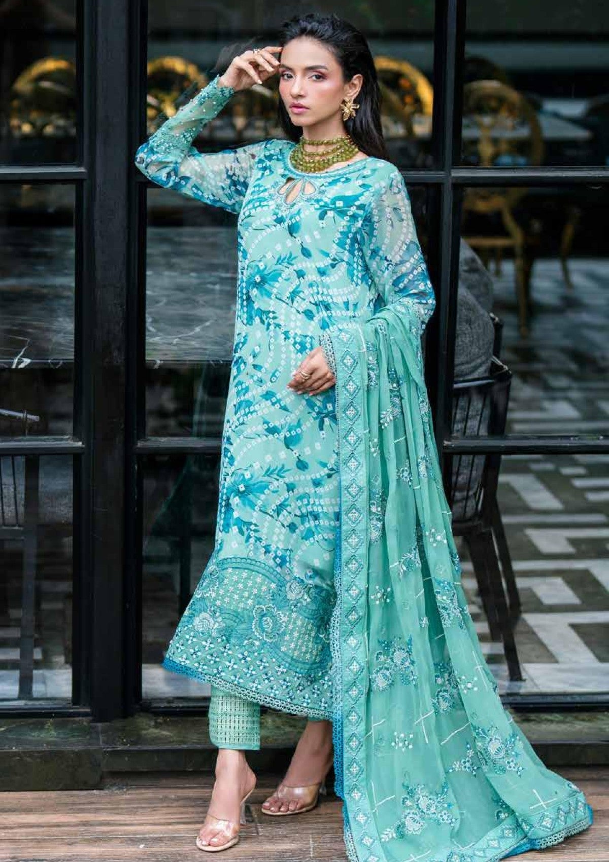 Formal Collection - Nureh - Ballerina - NB24#150 - Official Nureh - Agha Fabrics UK