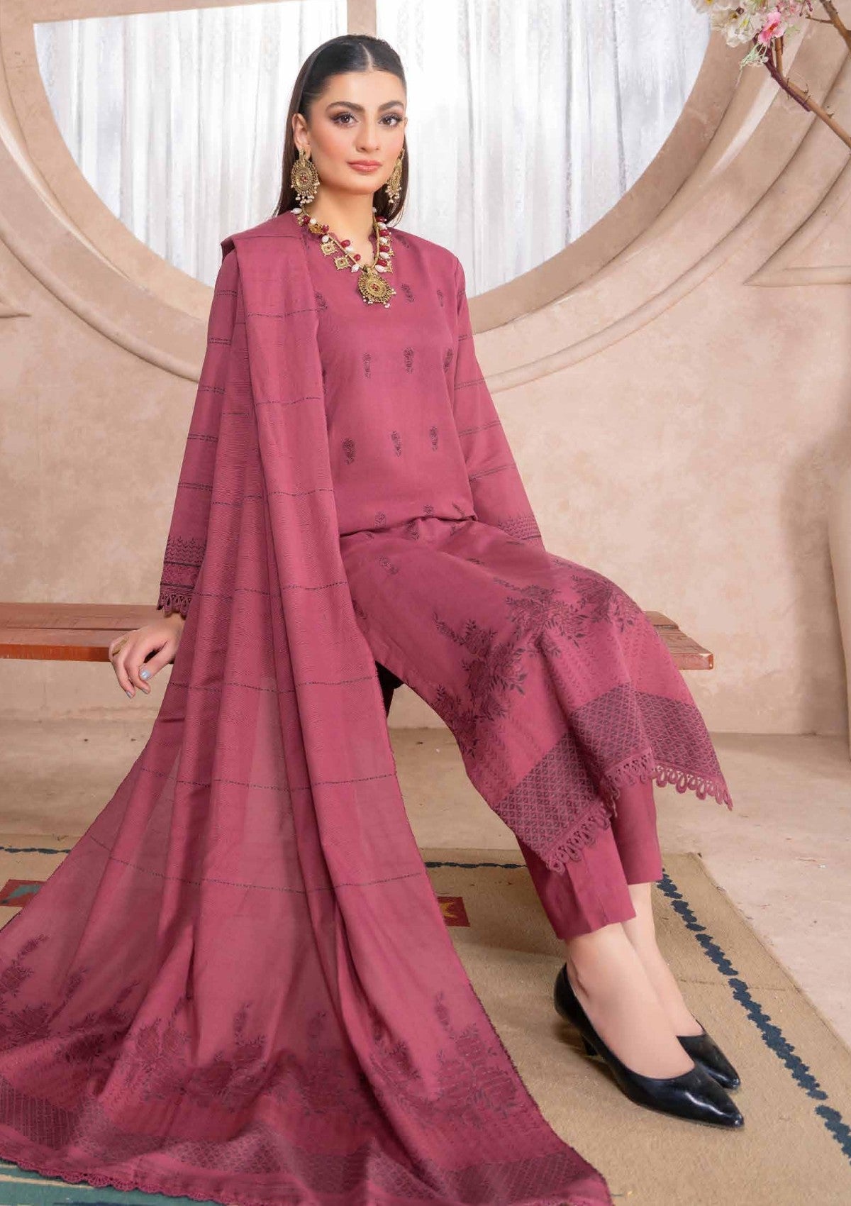 Winter Collection - Bin Rashid - Lok Virsa - BL24#02 - Official Bin Rashid - Agha Fabrics UK