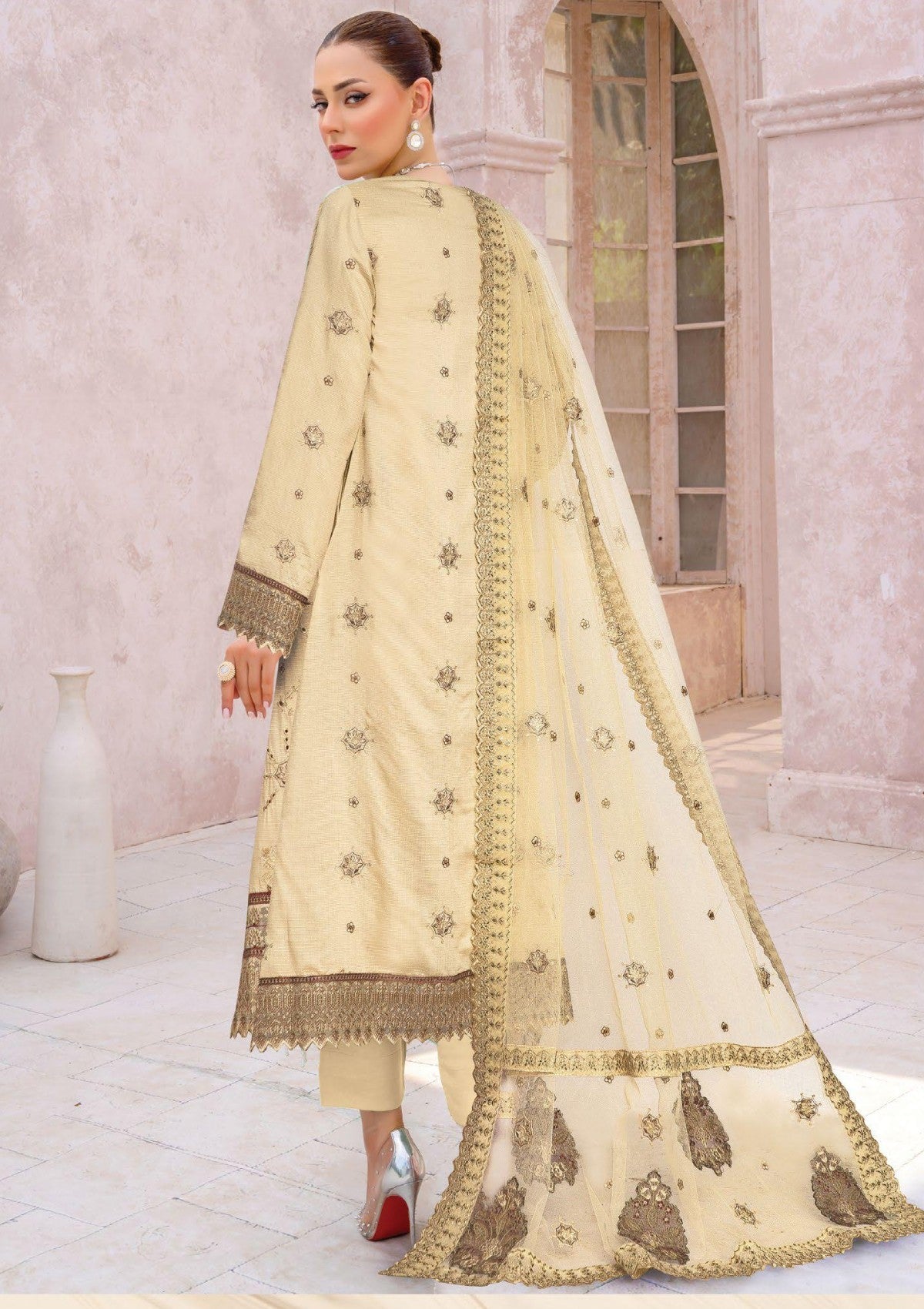 Winter Collection - Mah'e Rooh - Rivaaj - MR24#1216 - Official Mah'e Rooh - Agha Fabrics UK