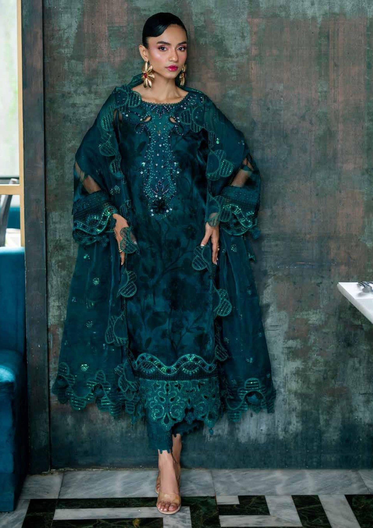 Formal Collection - Nureh - Ballerina - NB24#152 - Official Nureh - Agha Fabrics UK