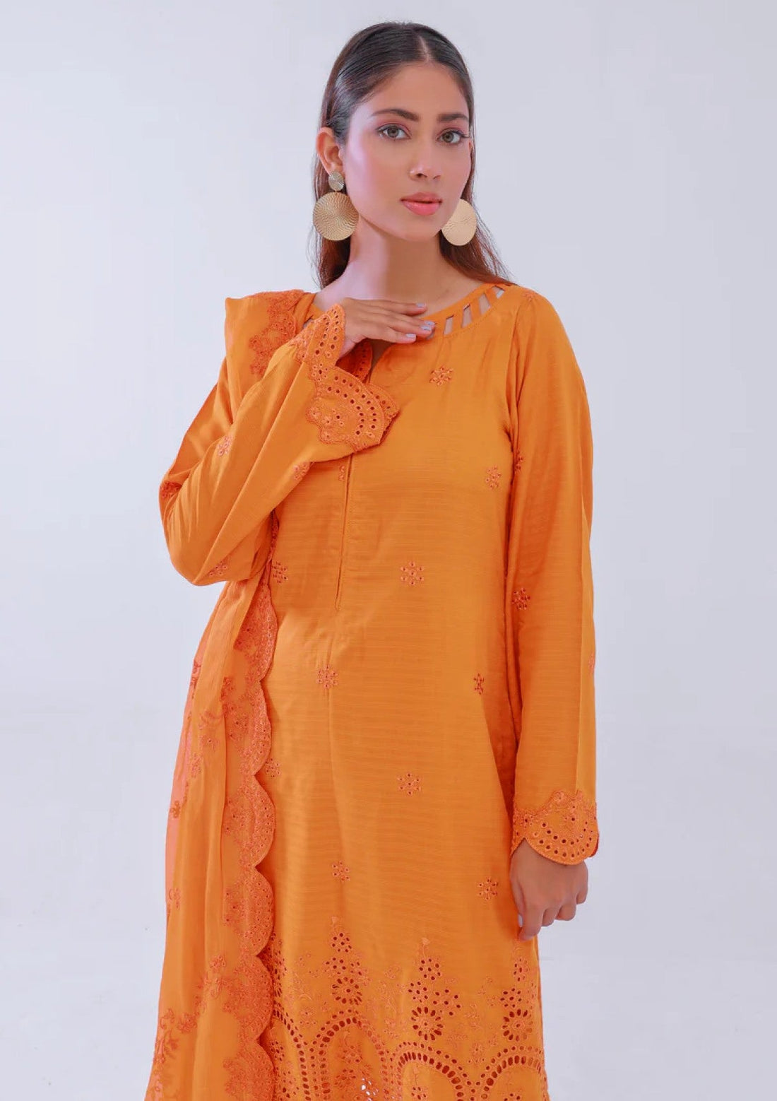 Winter Collection - Almish - Unstitched 24 - D#579 - Orchid - Official Almish - Agha Fabrics UK