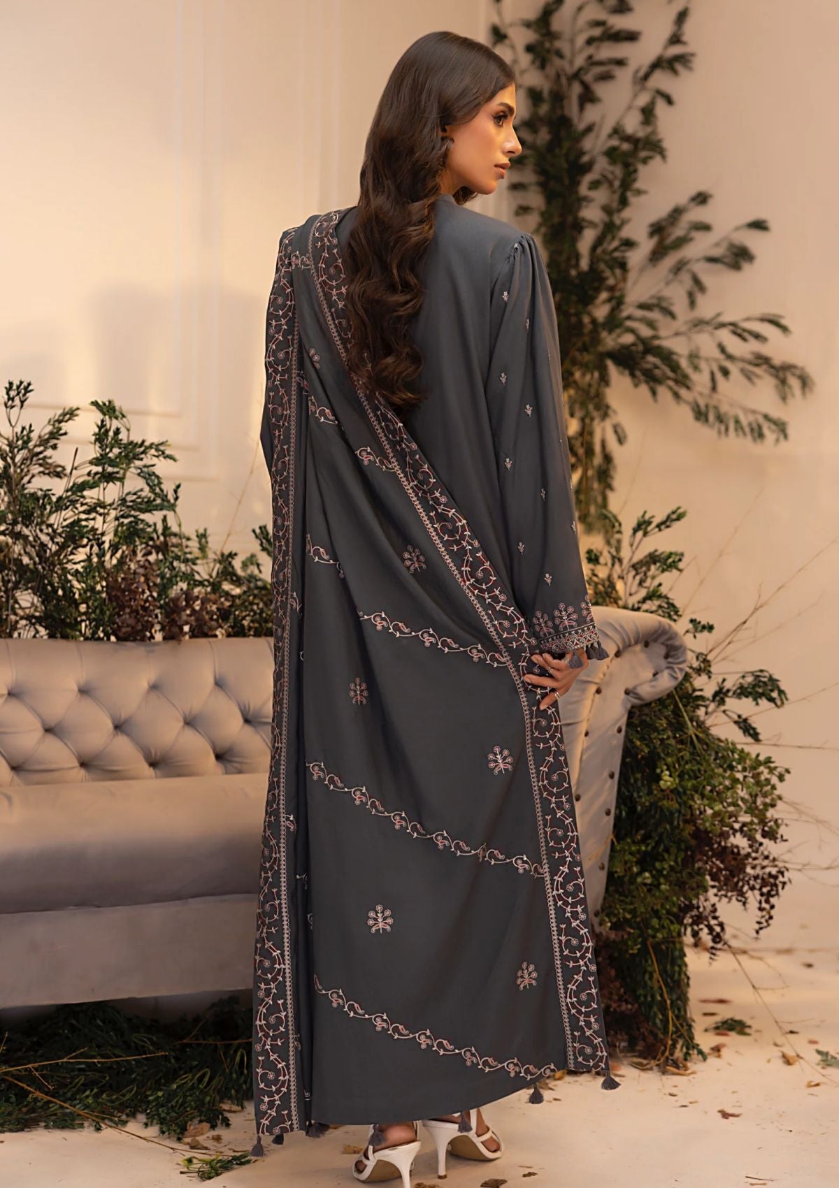 Winter Collection - Lakhany - Cashmi Wool - LCW24#LG-SK-0237 - Official Lakhany - Agha Fabrics UK