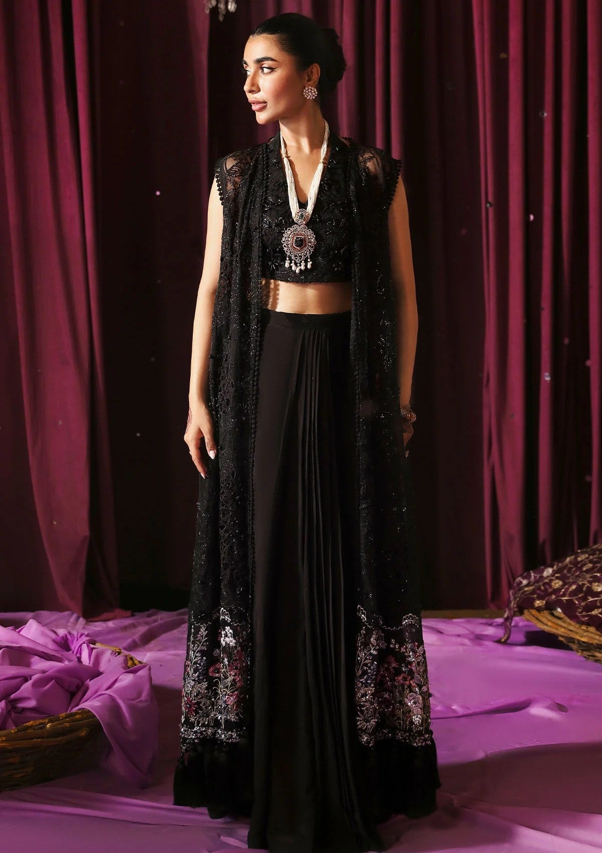 Formal Collection - Nureh - Jhoomro - NJ24#73 - MAYA - Official Nureh - Agha Fabrics UK