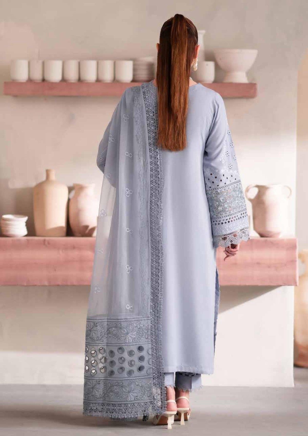 Winter Collection - Nureh - Exclusive Karandi - NK24#103 - Official Nureh - Agha Fabrics UK