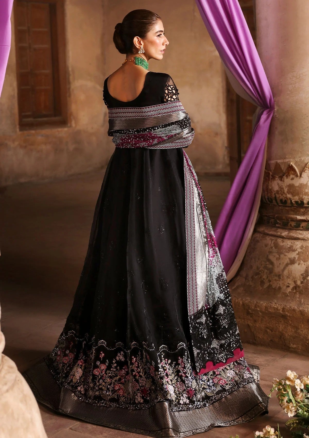 Formal Collection - Nureh - Jhoomro - NJ24#73 - MAYA - Official Nureh - Agha Fabrics UK