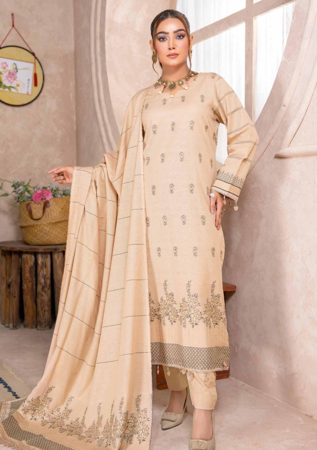 Winter Collection - Bin Rashid - Lok Virsa - BL24#05 - Official Bin Rashid - Agha Fabrics UK