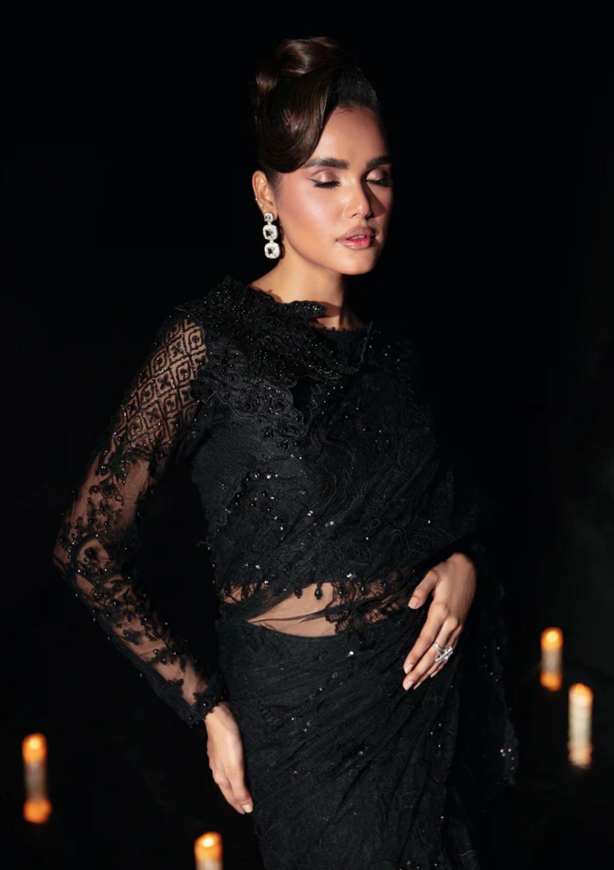 Formal Collection - Florent - Reve de Luxe 24 - Blackswan - Official Florent - Agha Fabrics UK